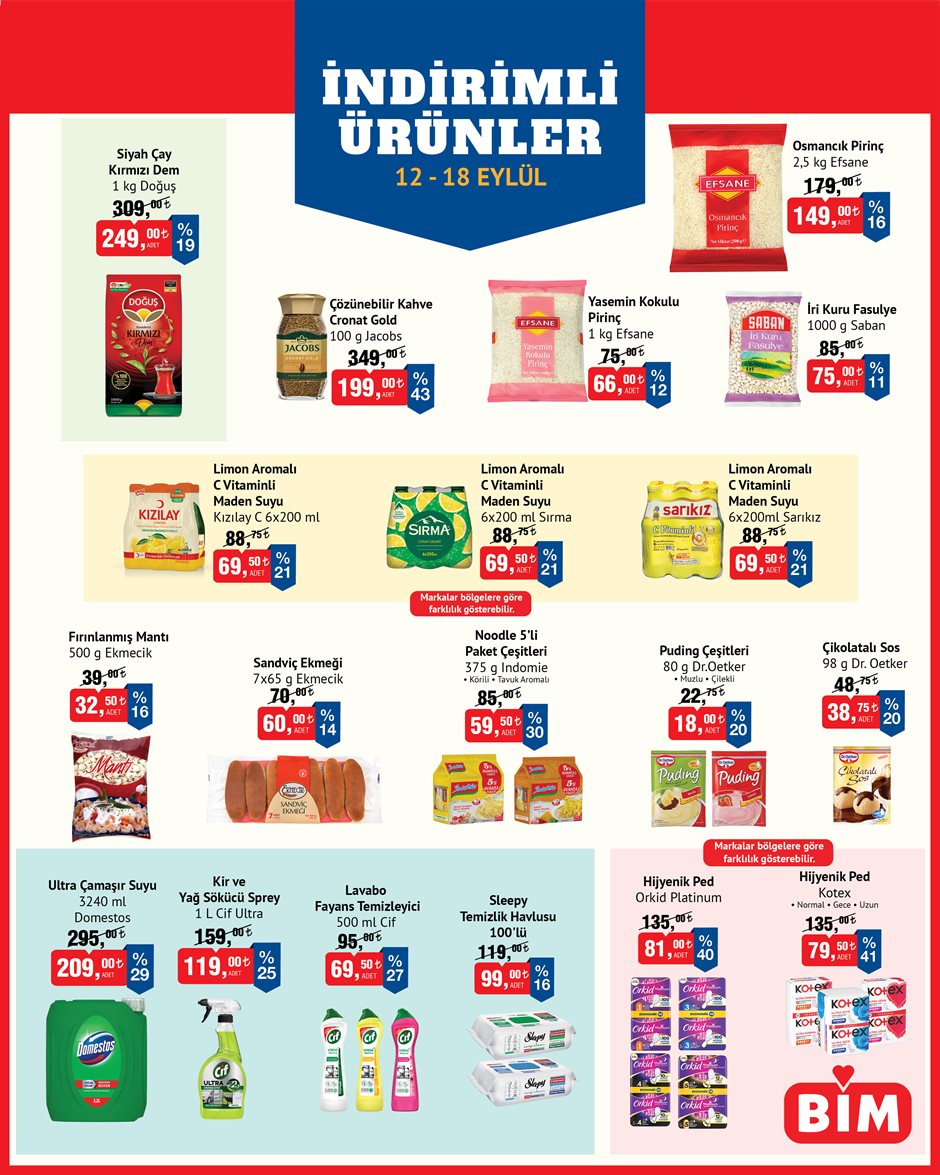 BİM 12 Eylül 2026 aktüel katalog sayfa 1