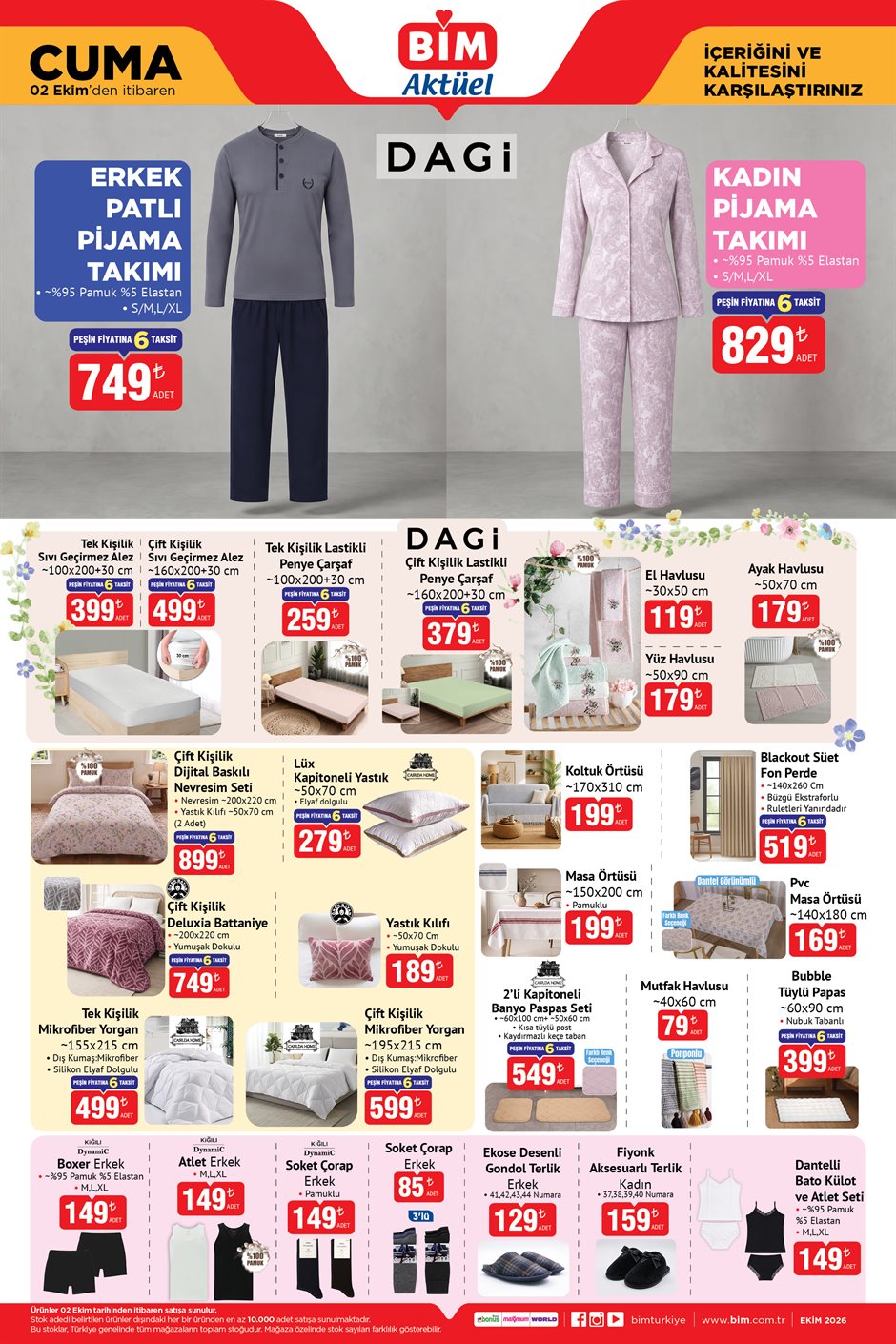 BİM 2 Ekim 2026 aktüel katalog sayfa 2