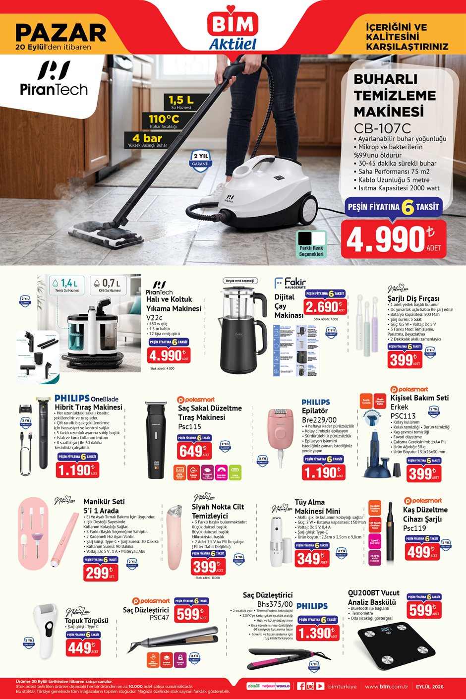BİM 20 Eylül 2026 aktüel katalog sayfa 2