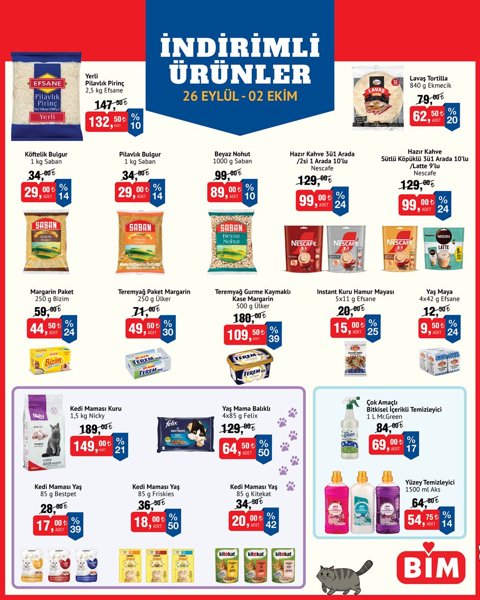 BİM 26 Eylül 2026 aktüel katalog sayfa 2