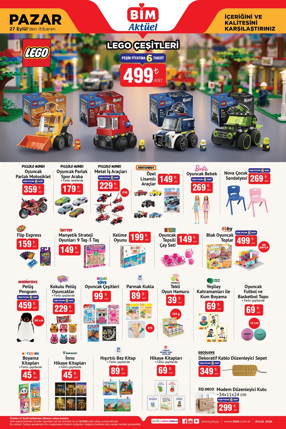 BİM 27 Eylül 2026 aktüel katalog sayfa 3