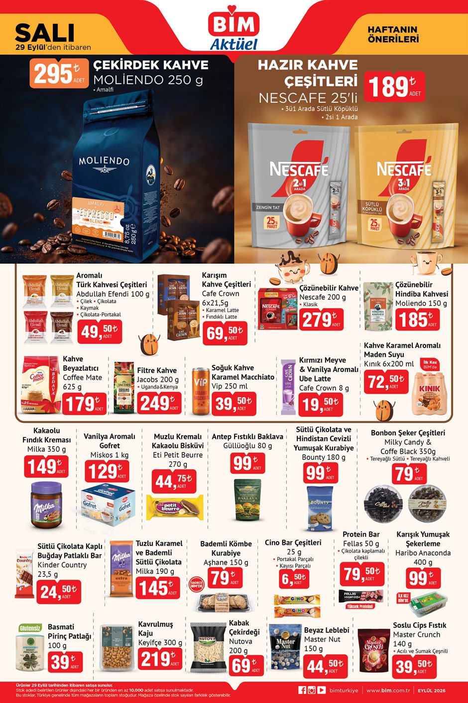 BİM 29 Eylül 2026 aktüel katalog sayfa 3