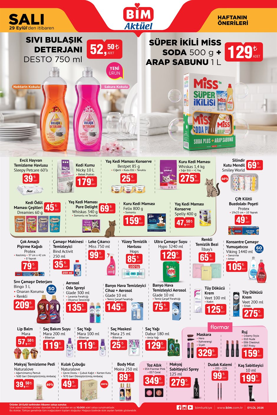 BİM 29 Eylül 2026 aktüel katalog sayfa 4