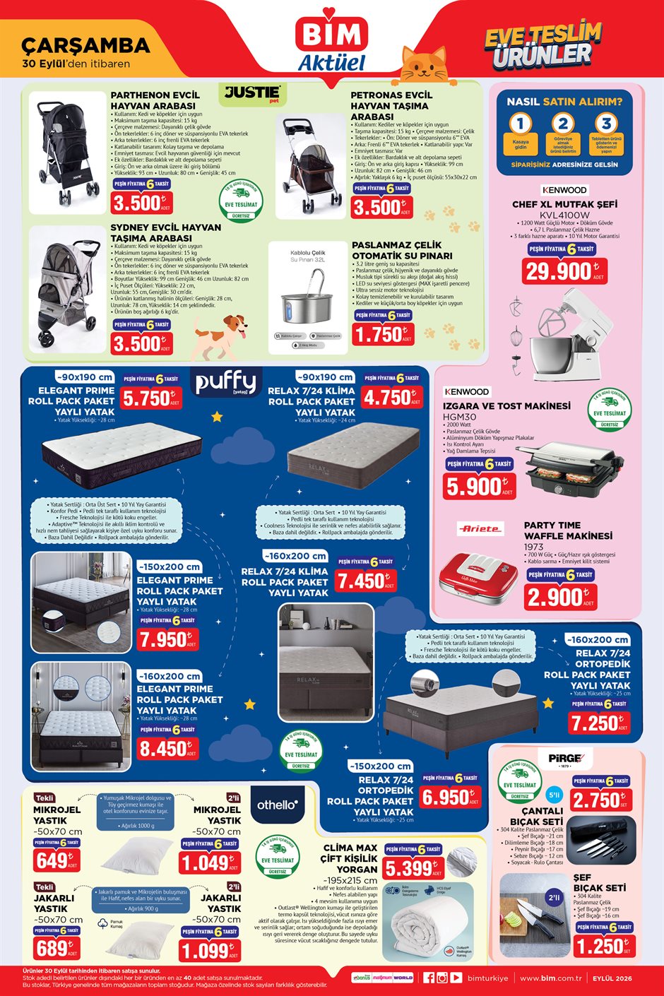 BİM 30 Eylül 2026 aktüel katalog sayfa 1
