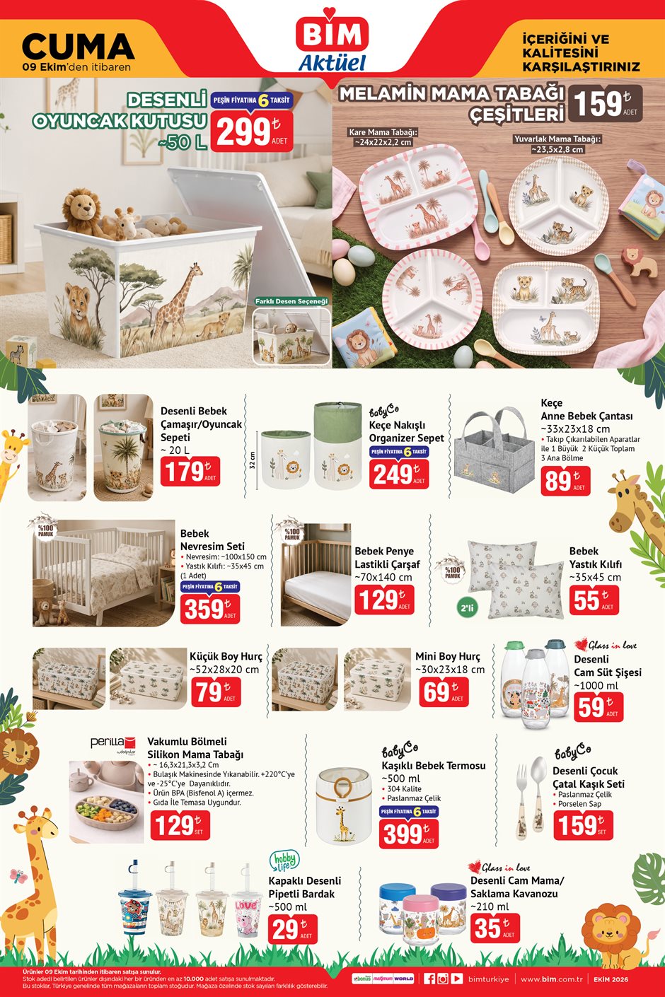 BİM 9 Ekim 2026 aktüel katalog sayfa 2