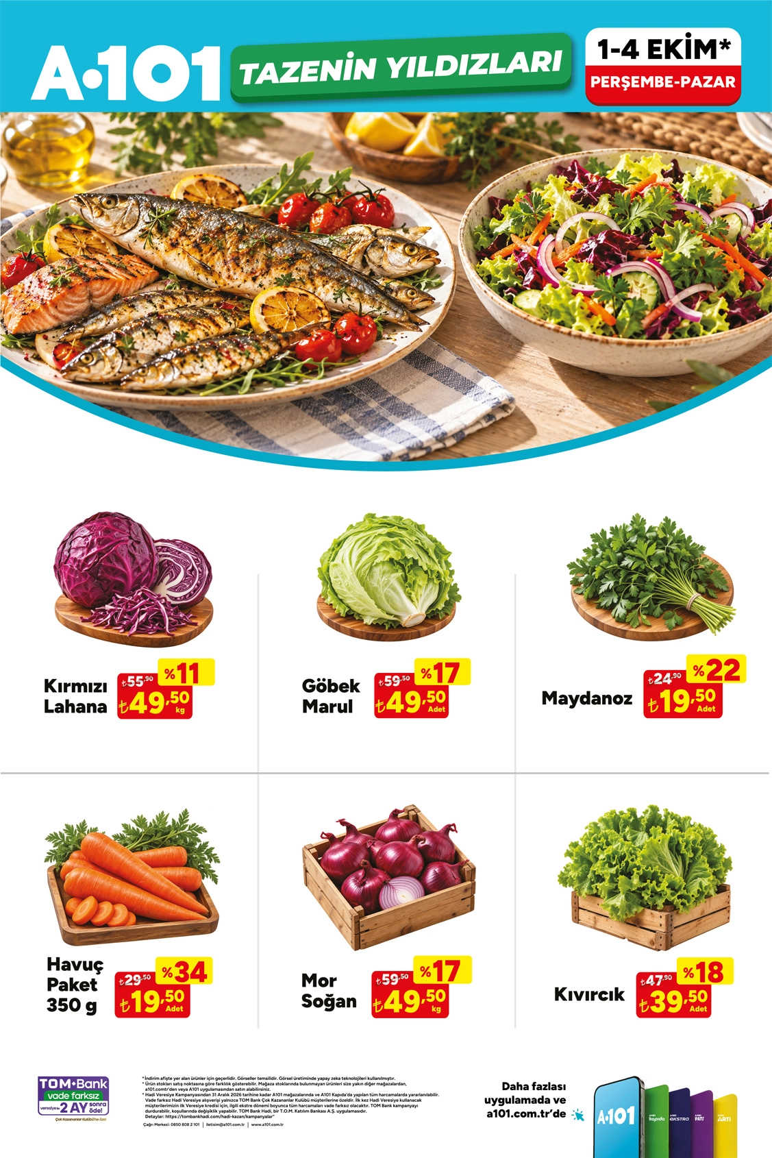 A101 1 Ekim 2026 aktüel katalog sayfa 3