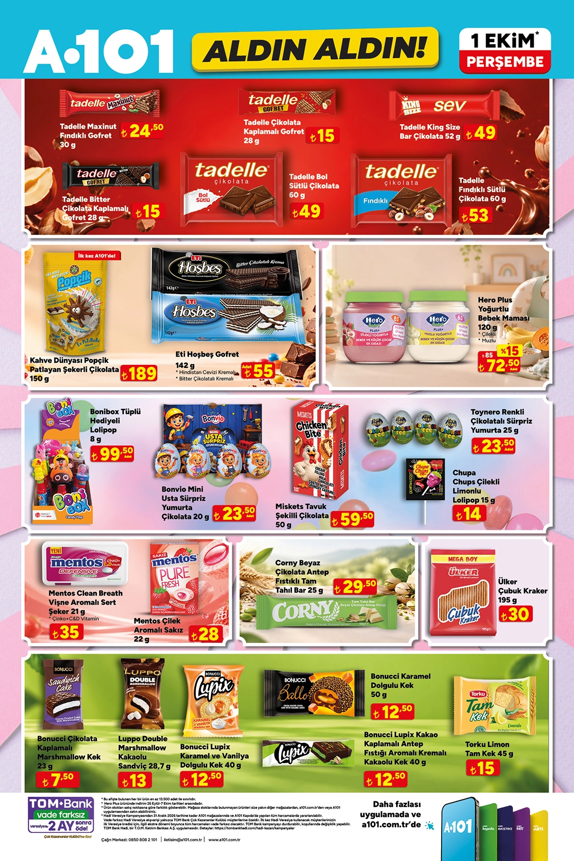 A101 1 Ekim 2026 aktüel katalog sayfa 14