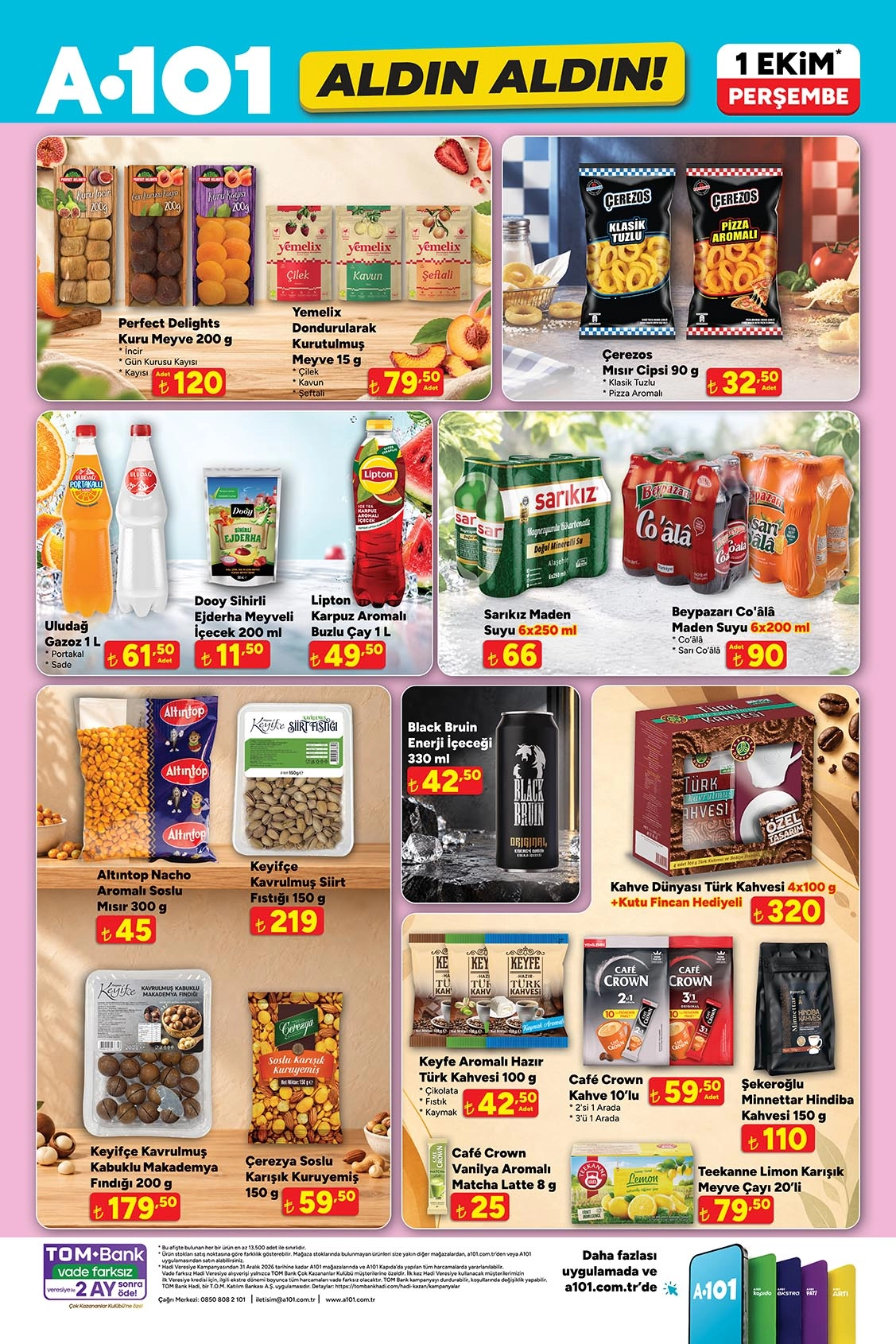 A101 1 Ekim 2026 aktüel katalog sayfa 2
