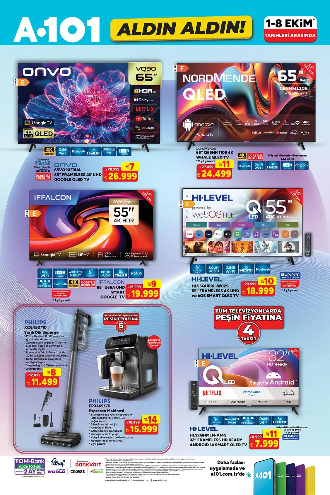 A101 1 Ekim 2026 aktüel katalog sayfa 3