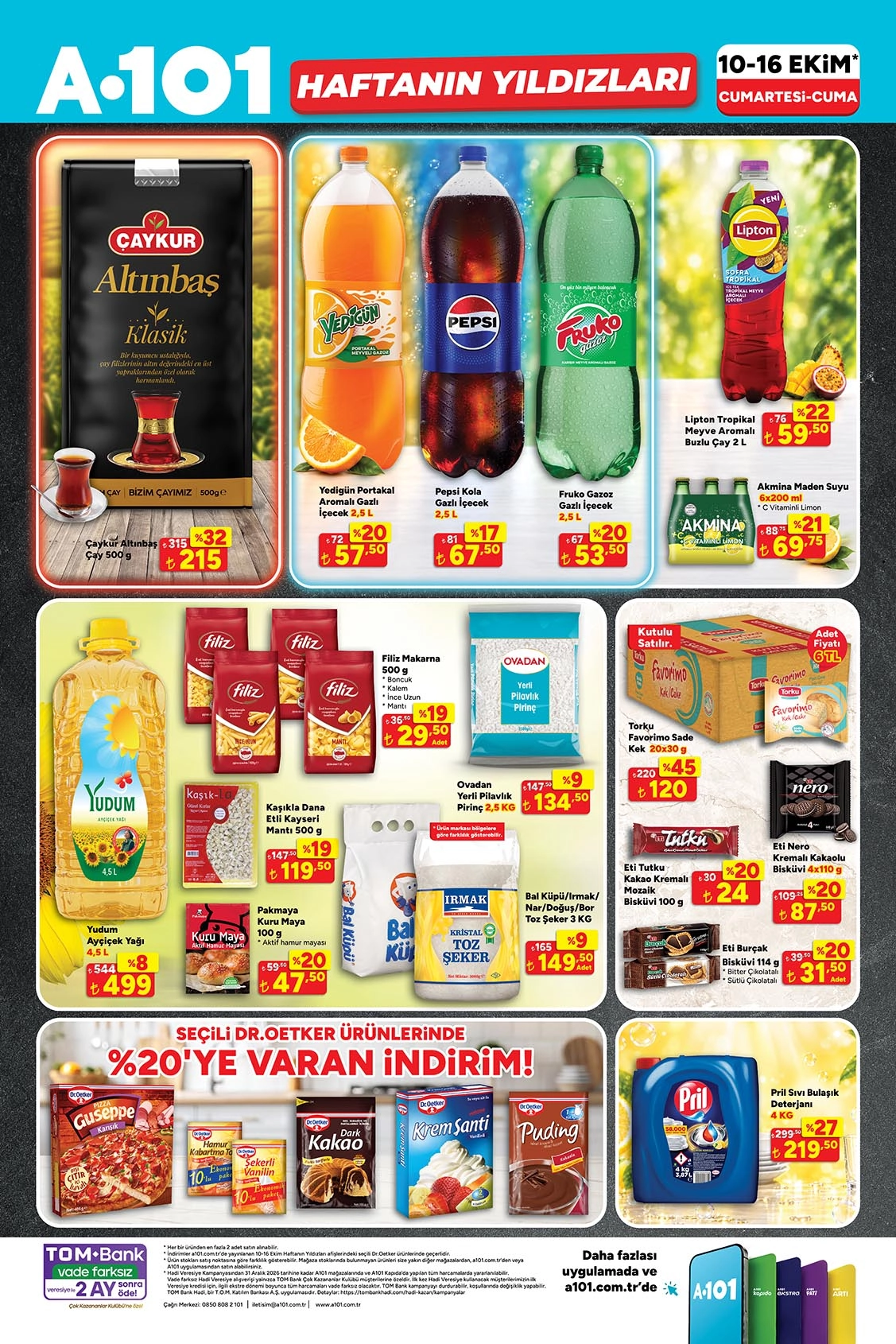 A101 10 Ekim 2026 aktüel katalog sayfa 1