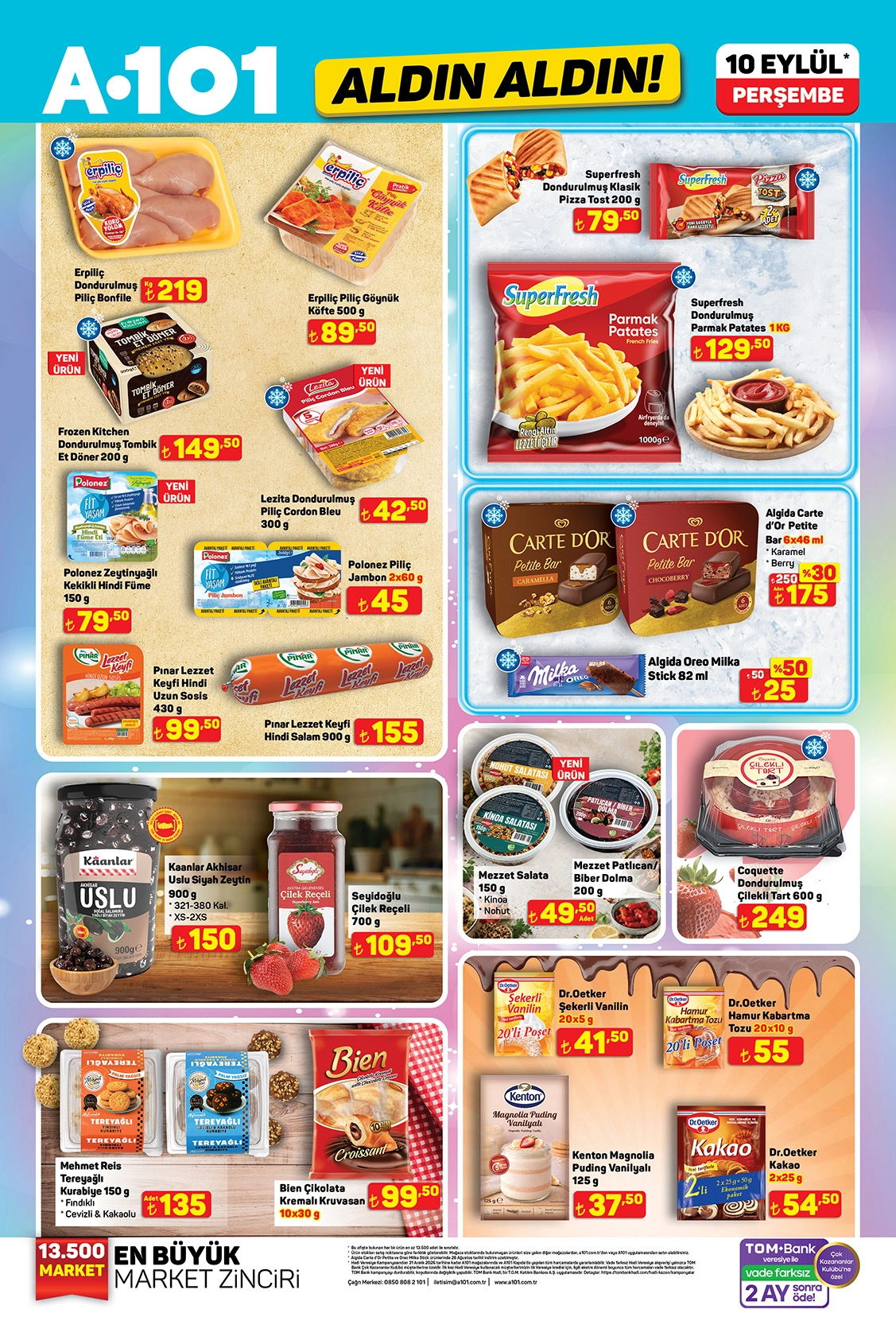 A101 10 Eylül 2026 aktüel katalog sayfa 1