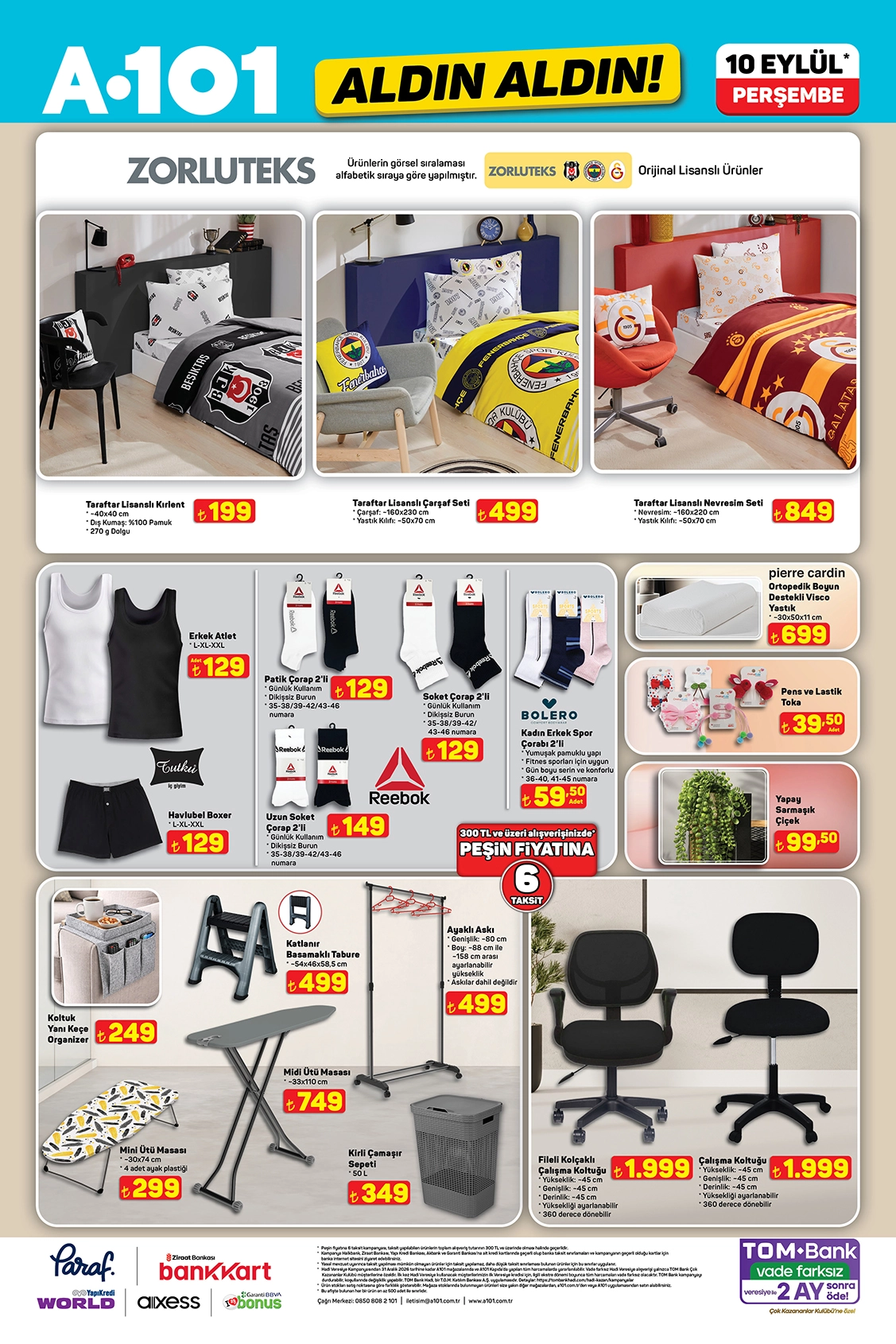 A101 10 Eylül 2026 aktüel katalog sayfa 10