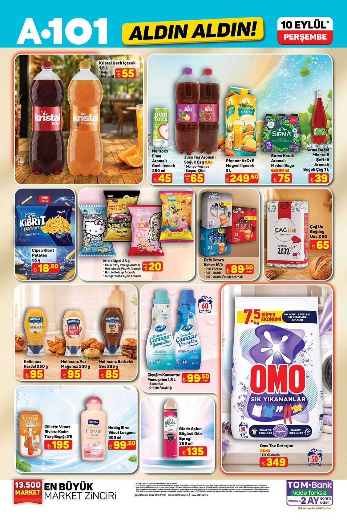 A101 10 Eylül 2026 aktüel katalog sayfa 2