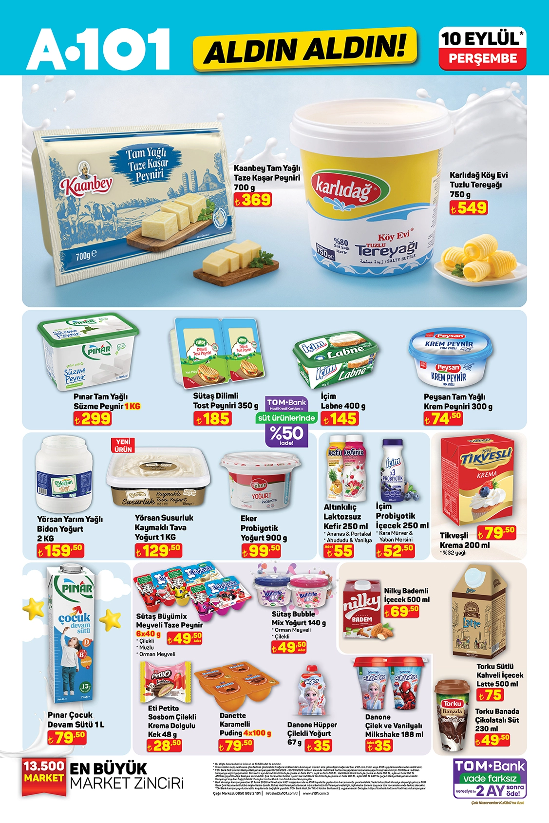A101 10 Eylül 2026 aktüel katalog sayfa 3