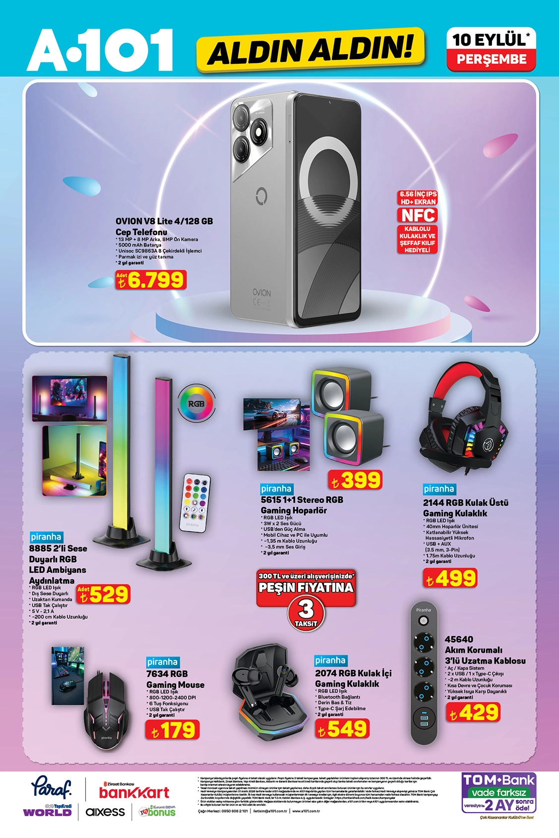 A101 10 Eylül 2026 aktüel katalog sayfa 4