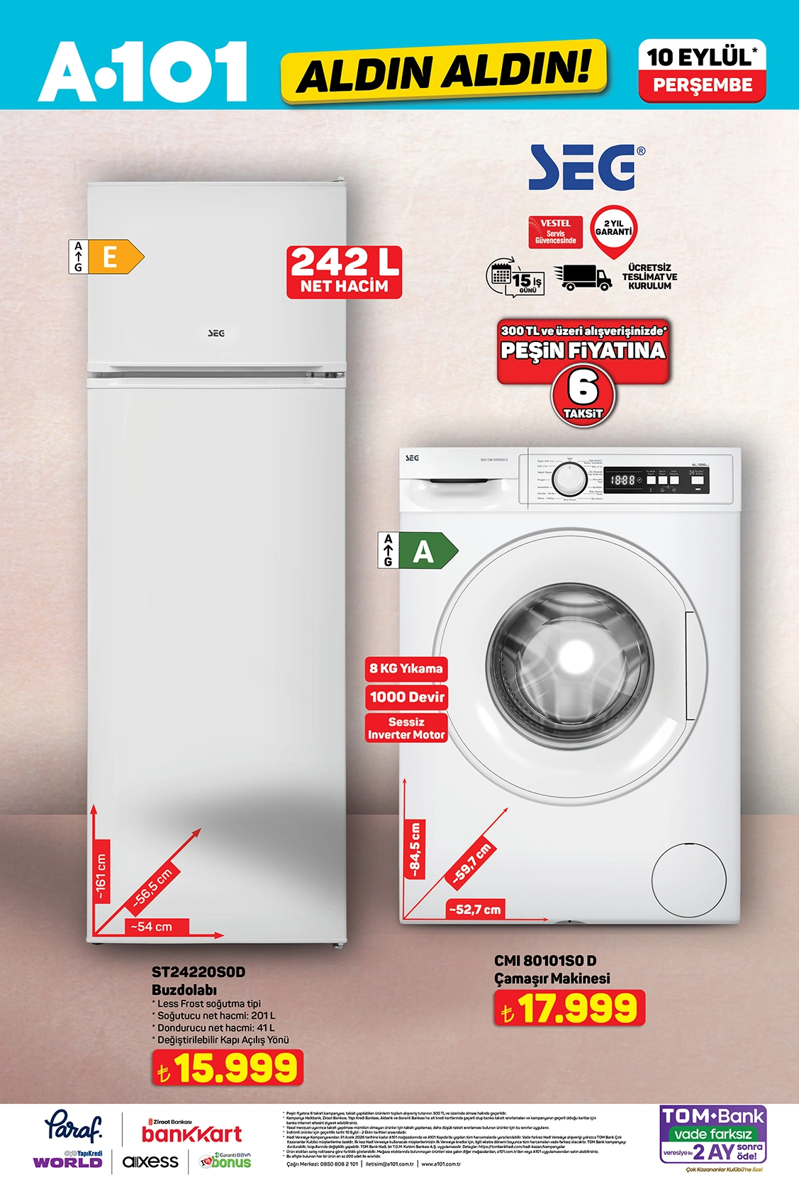 A101 10 Eylül 2026 aktüel katalog sayfa 6