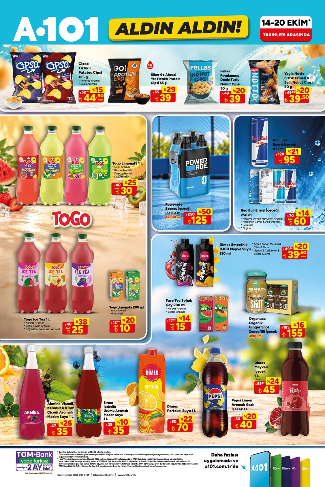 A101 14 Ekim 2026 aktüel katalog sayfa 1