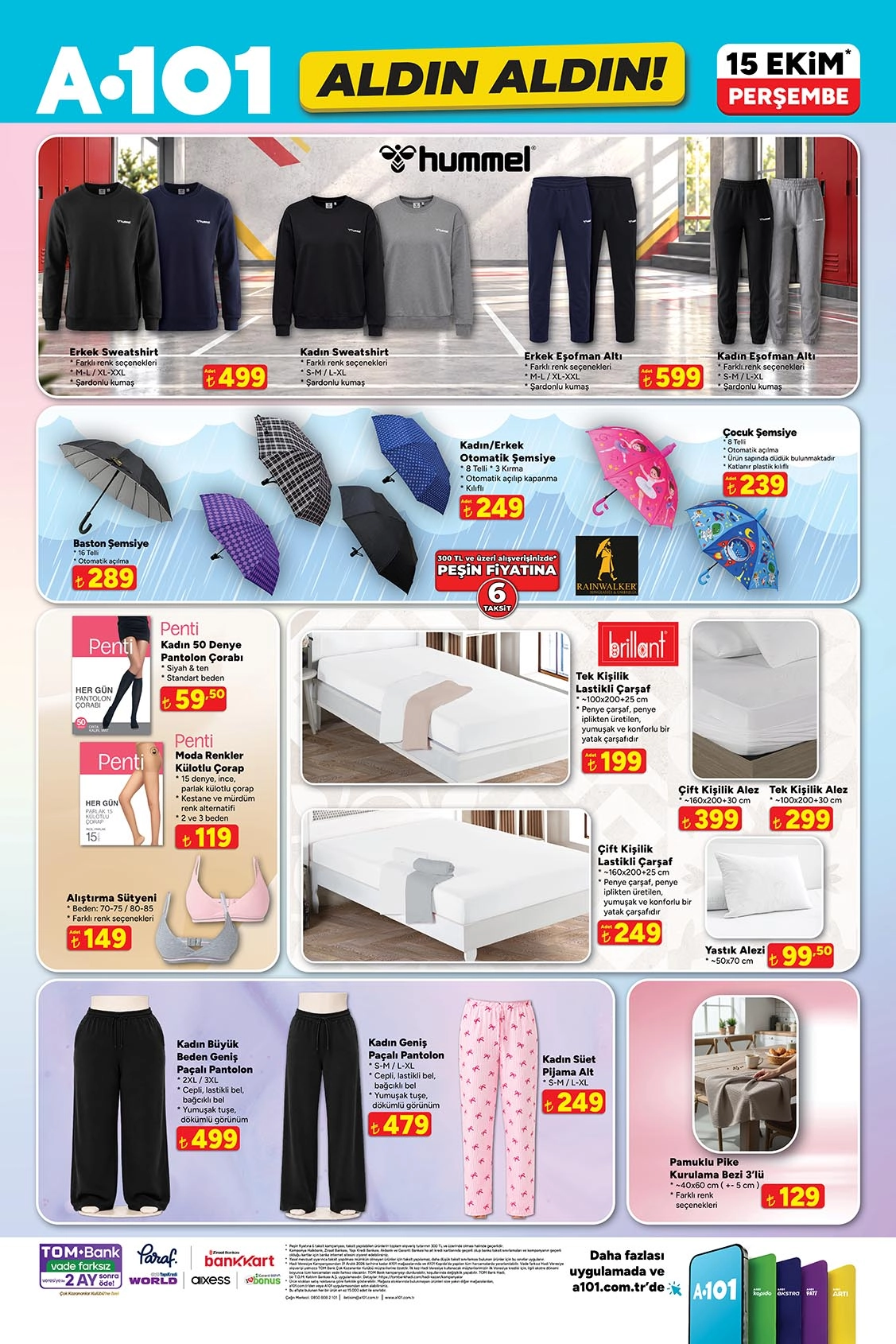 A101 15 Ekim 2026 aktüel katalog sayfa 11