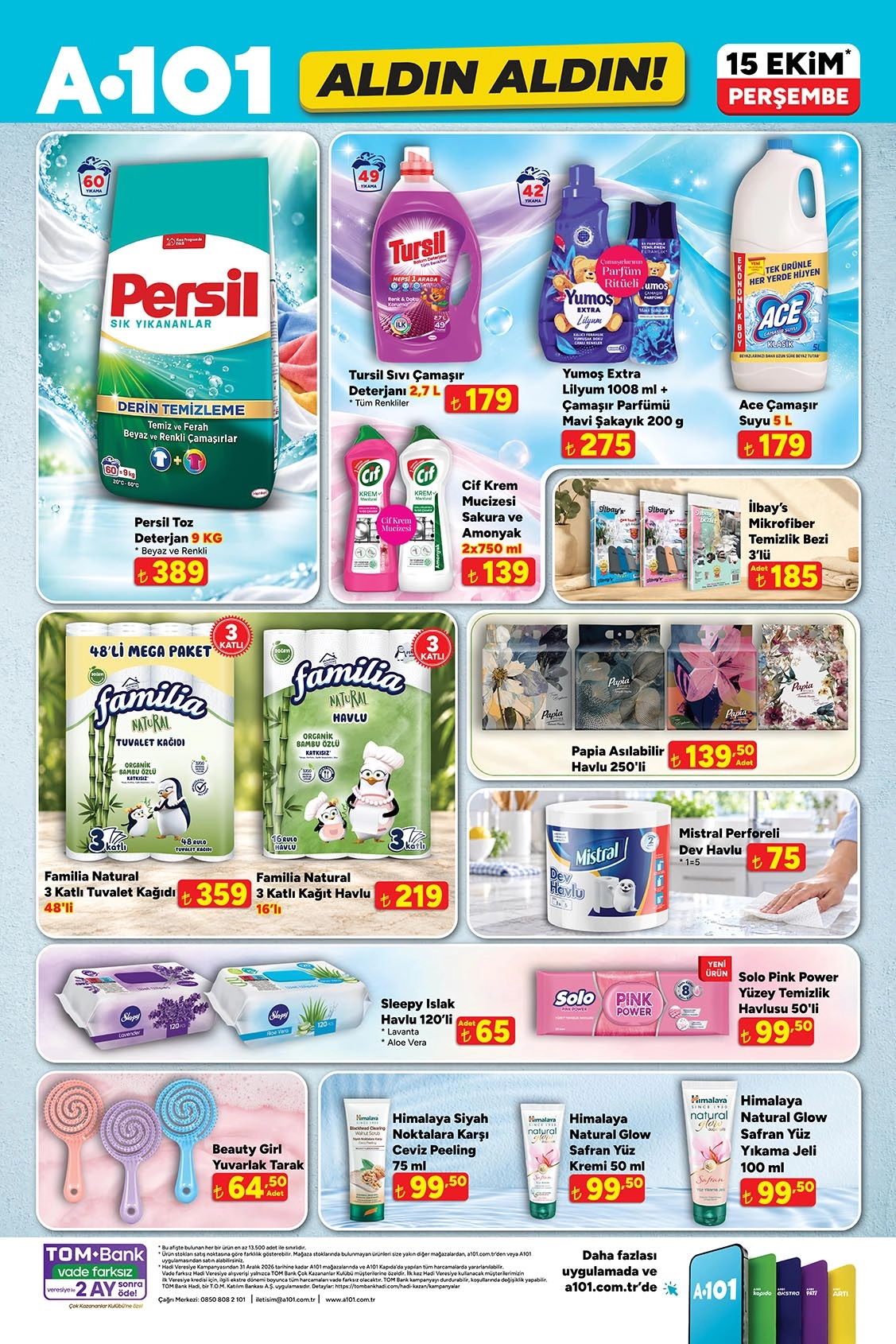 A101 15 Ekim 2026 aktüel katalog sayfa 2