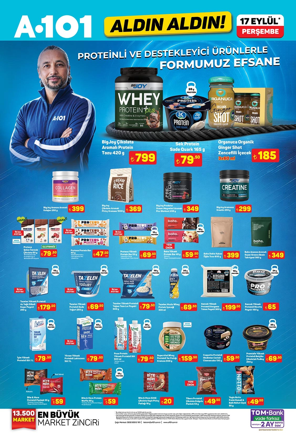 A101 17 Eylül 2026 aktüel katalog sayfa 1