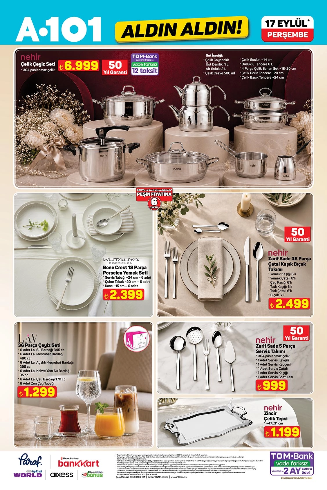 A101 17 Eylül 2026 aktüel katalog sayfa 10