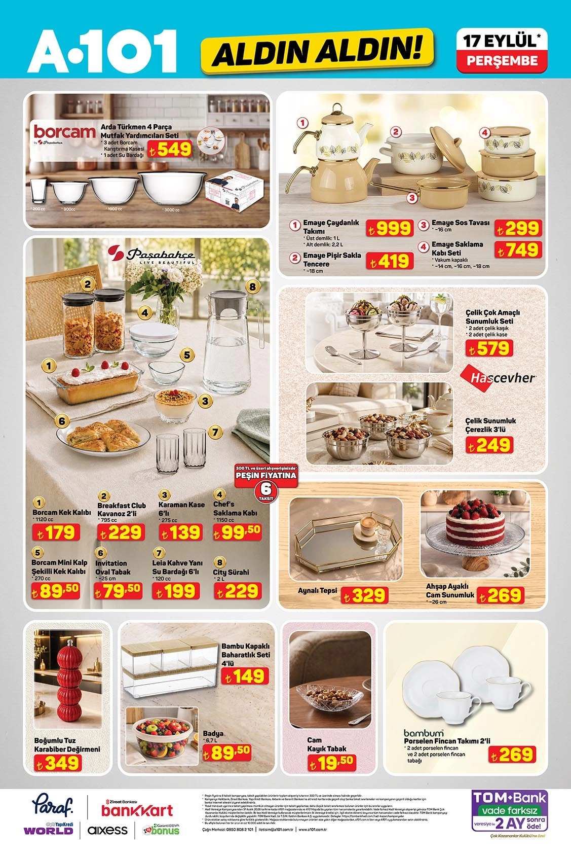 A101 17 Eylül 2026 aktüel katalog sayfa 11