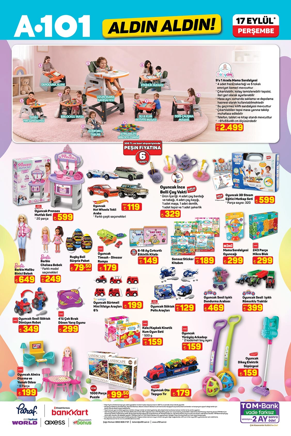 A101 17 Eylül 2026 aktüel katalog sayfa 13