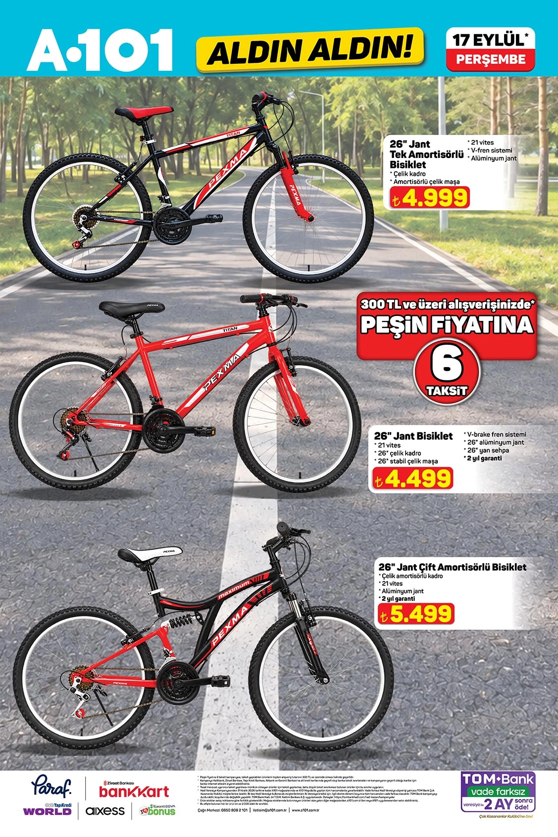 A101 17 Eylül 2026 aktüel katalog sayfa 15