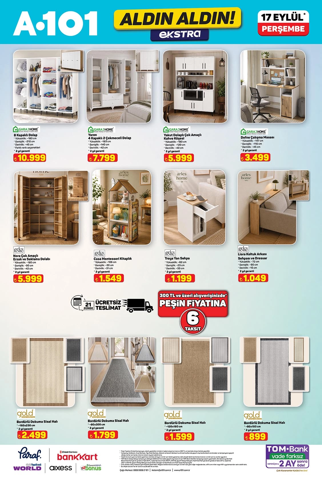 A101 17 Eylül 2026 aktüel katalog sayfa 17