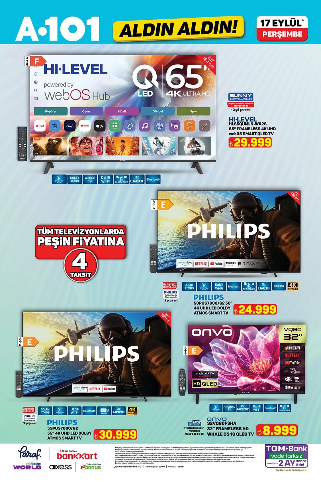 A101 17 Eylül 2026 aktüel katalog sayfa 4