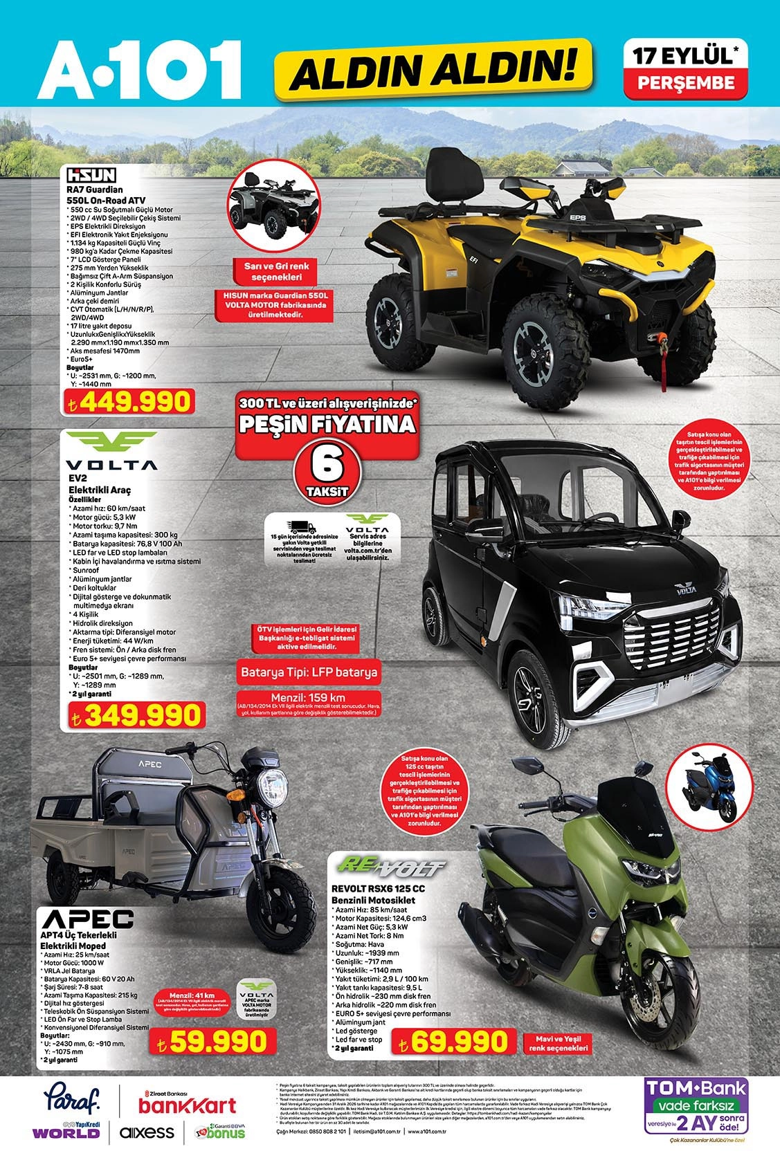 A101 17 Eylül 2026 aktüel katalog sayfa 6