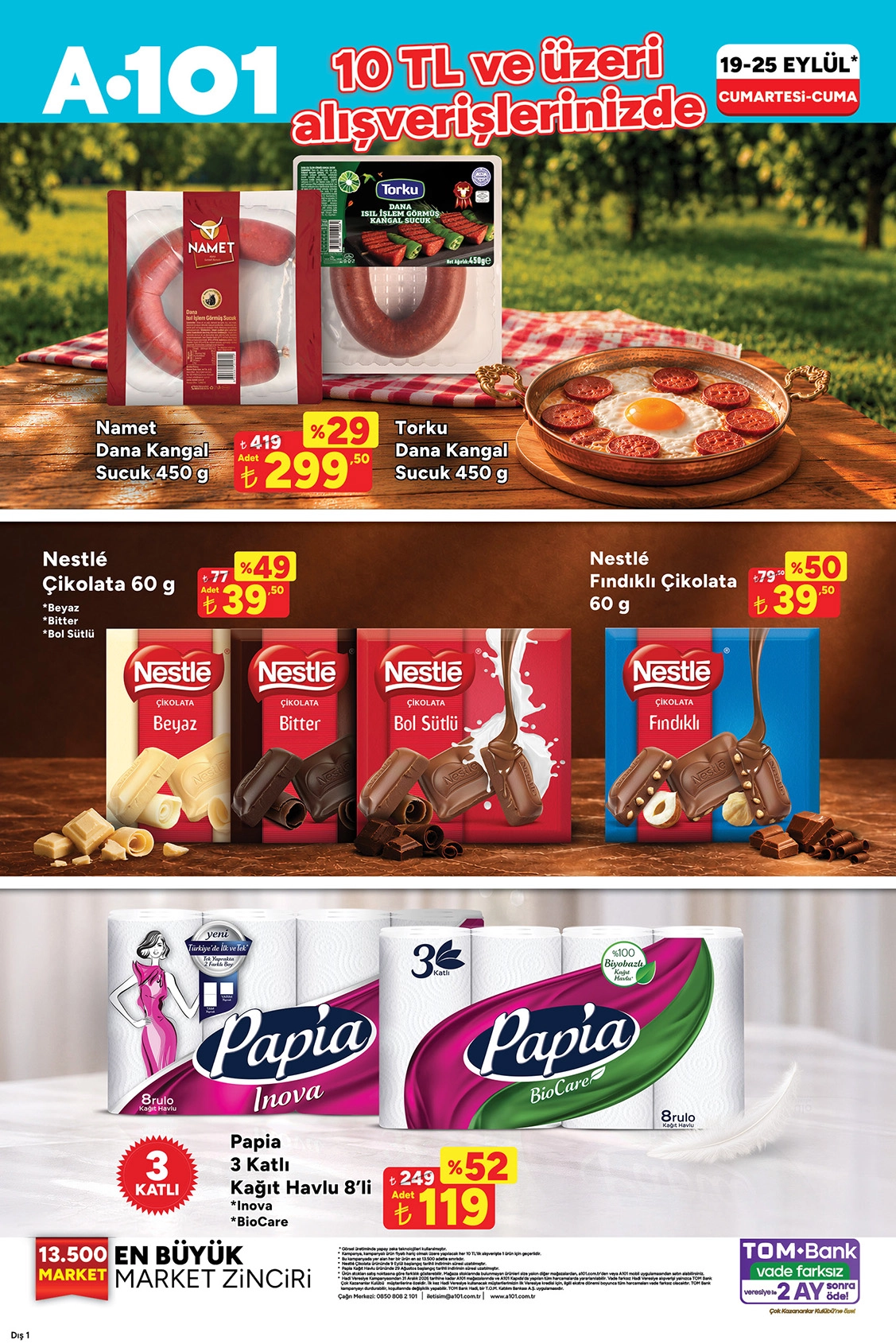 A101 19 Eylül 2026 aktüel katalog sayfa 10