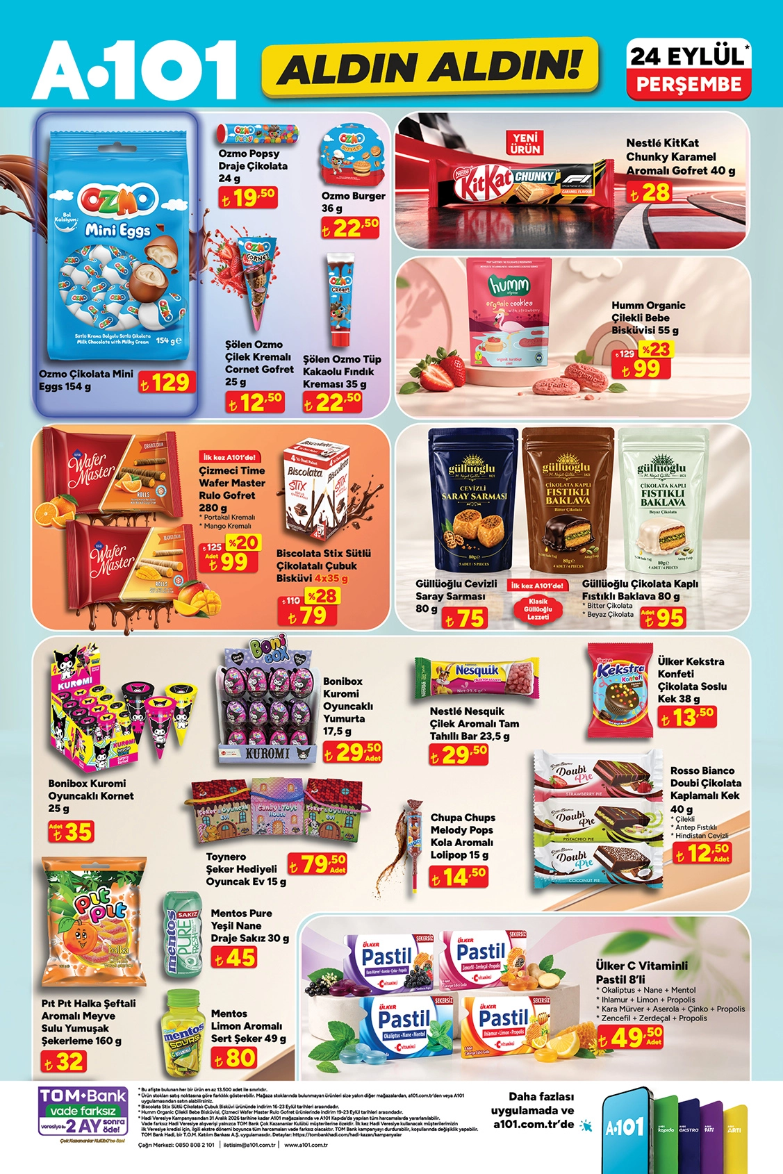 A101 24 Eylül 2026 aktüel katalog sayfa 13