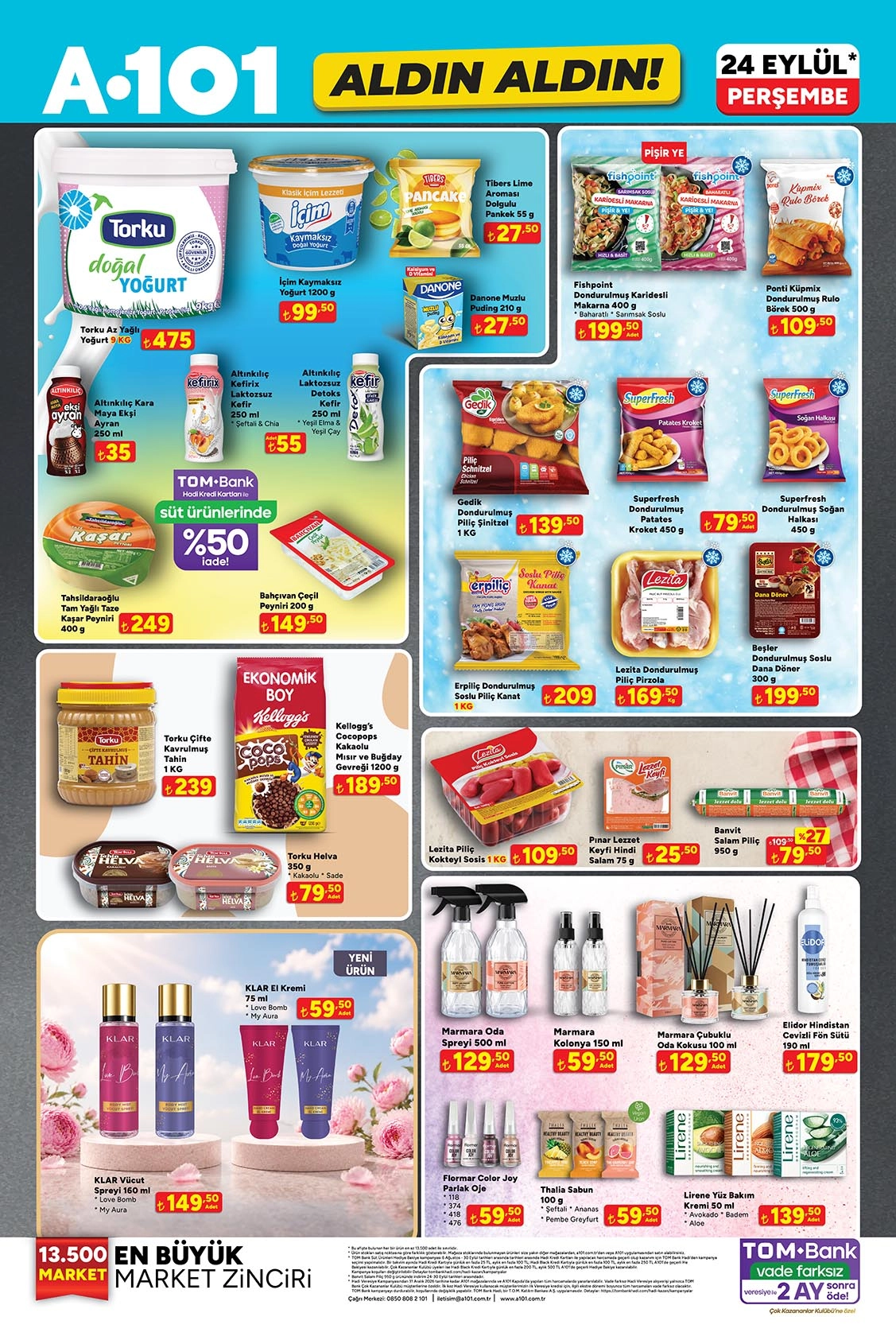 A101 24 Eylül 2026 aktüel katalog sayfa 2
