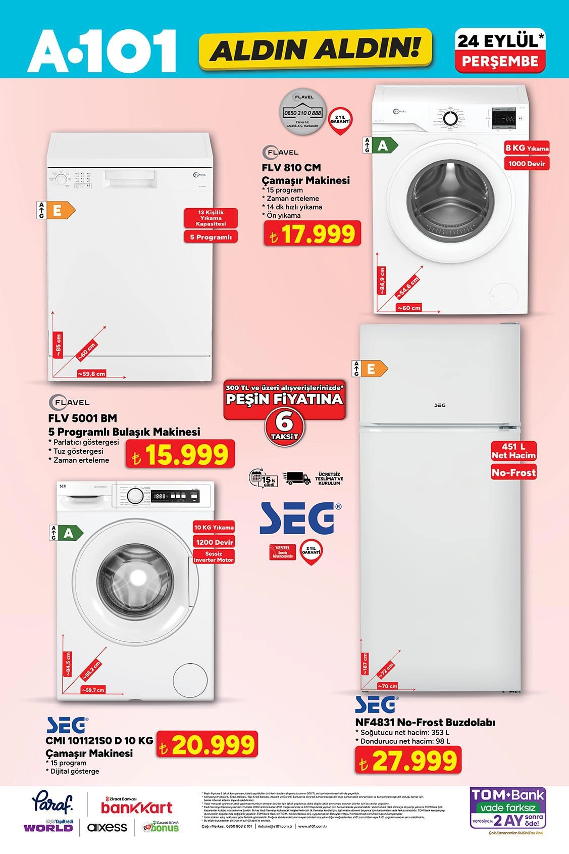 A101 24 Eylül 2026 aktüel katalog sayfa 6