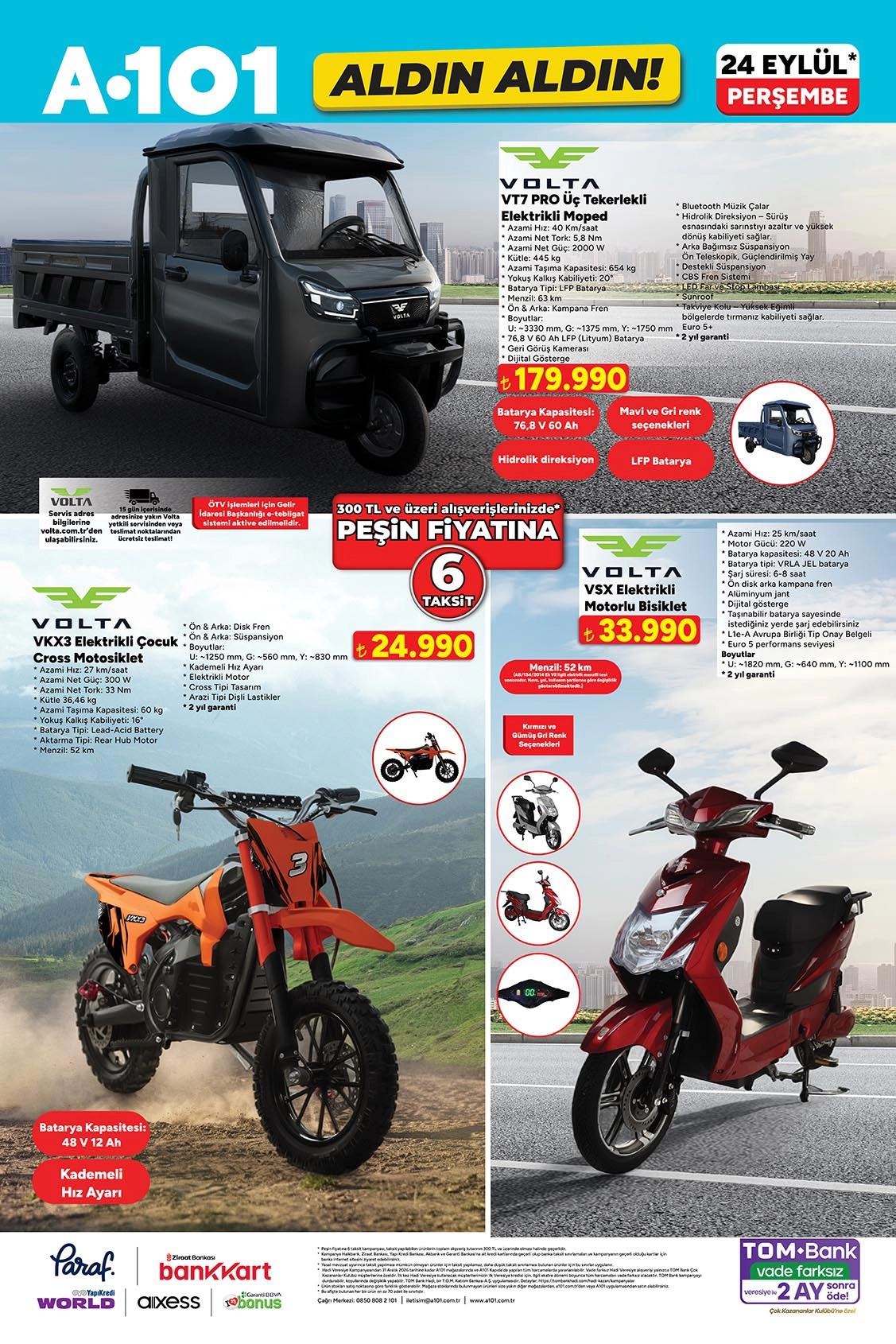 A101 24 Eylül 2026 aktüel katalog sayfa 8