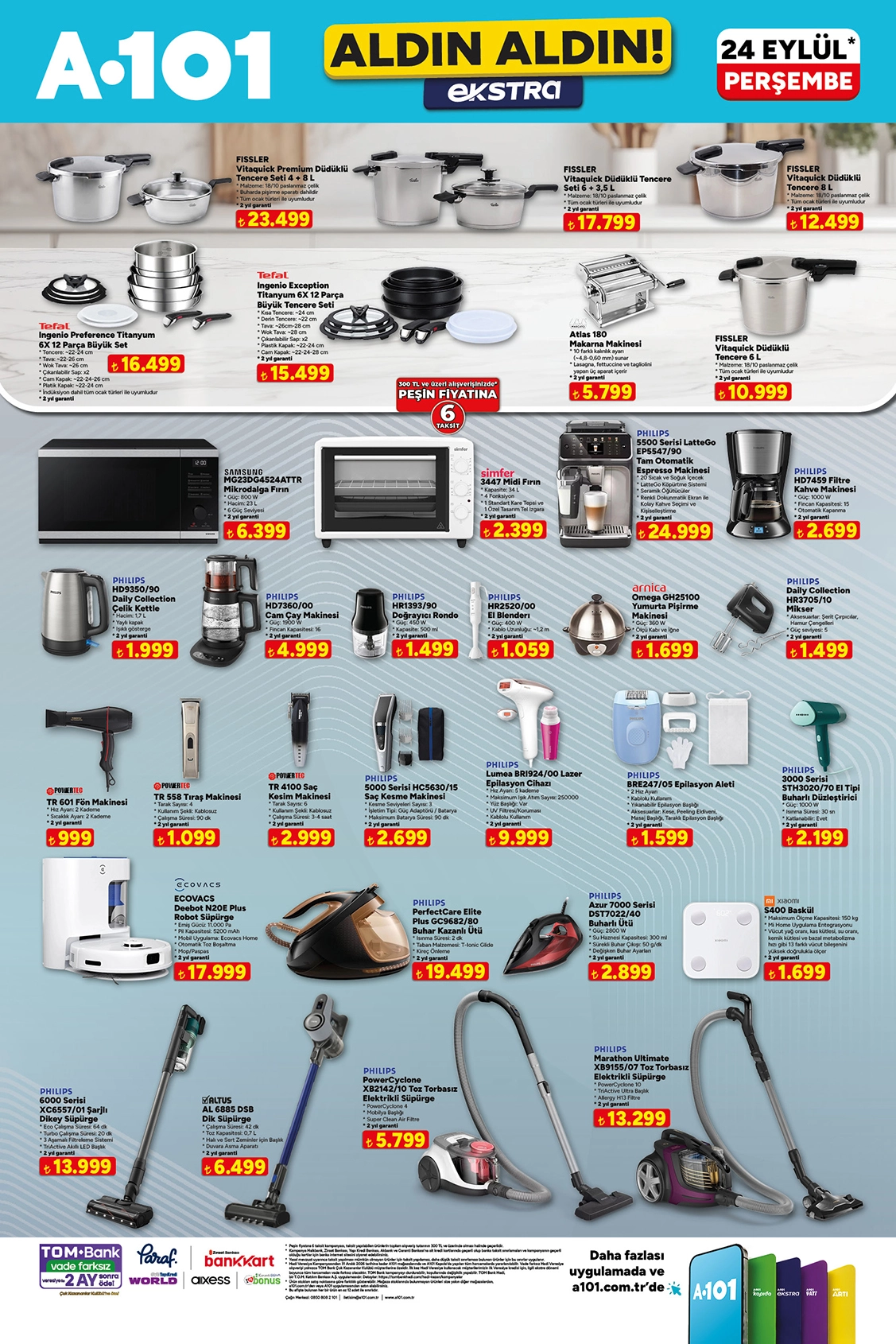 A101 24 Eylül 2026 aktüel katalog sayfa 5