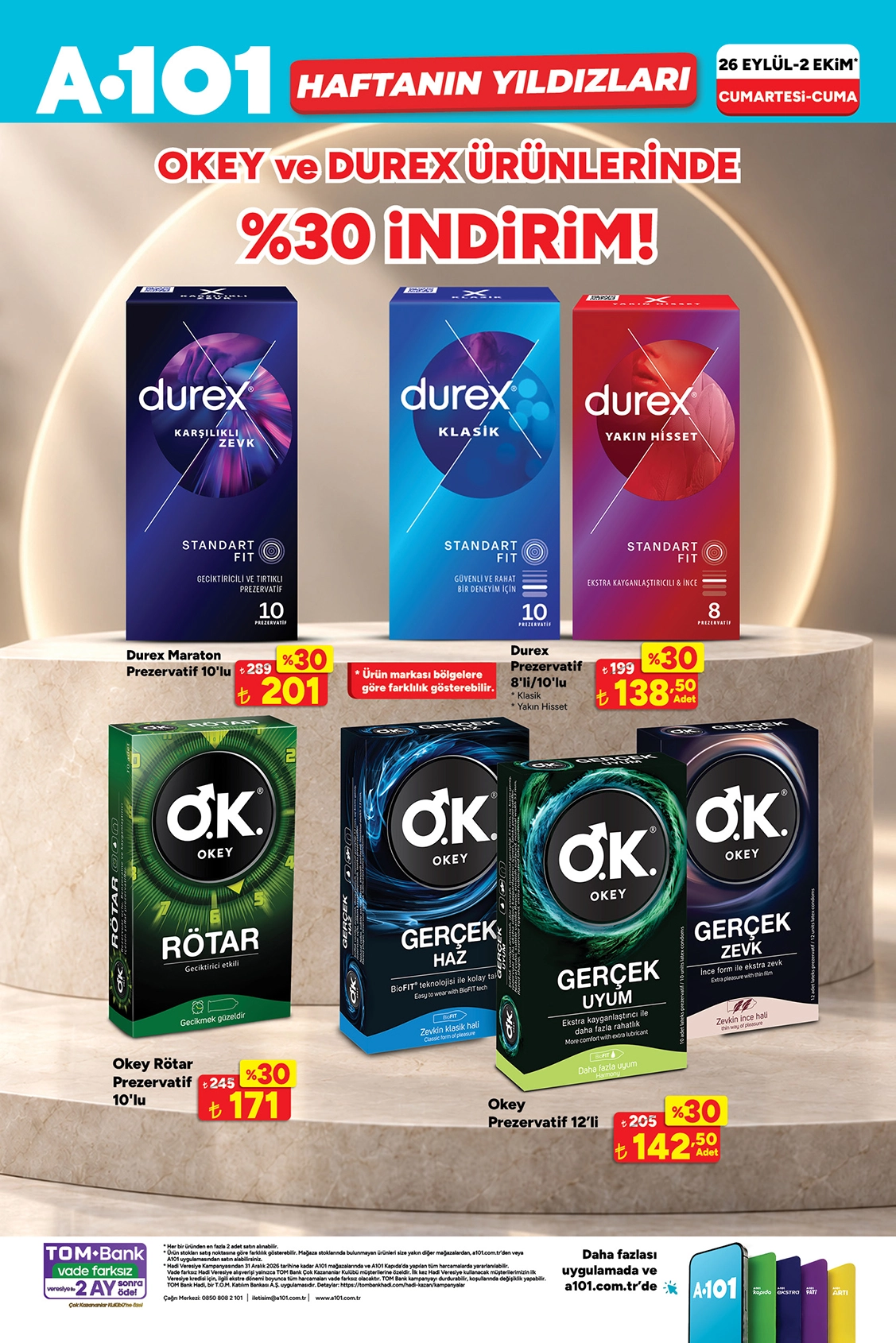 A101 26 Eylül 2026 aktüel katalog sayfa 6