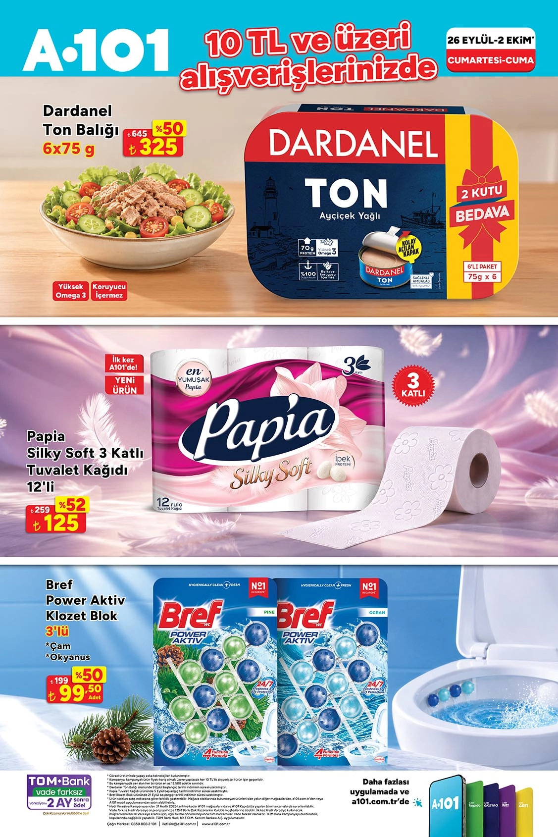 A101 26 Eylül 2026 aktüel katalog sayfa 9
