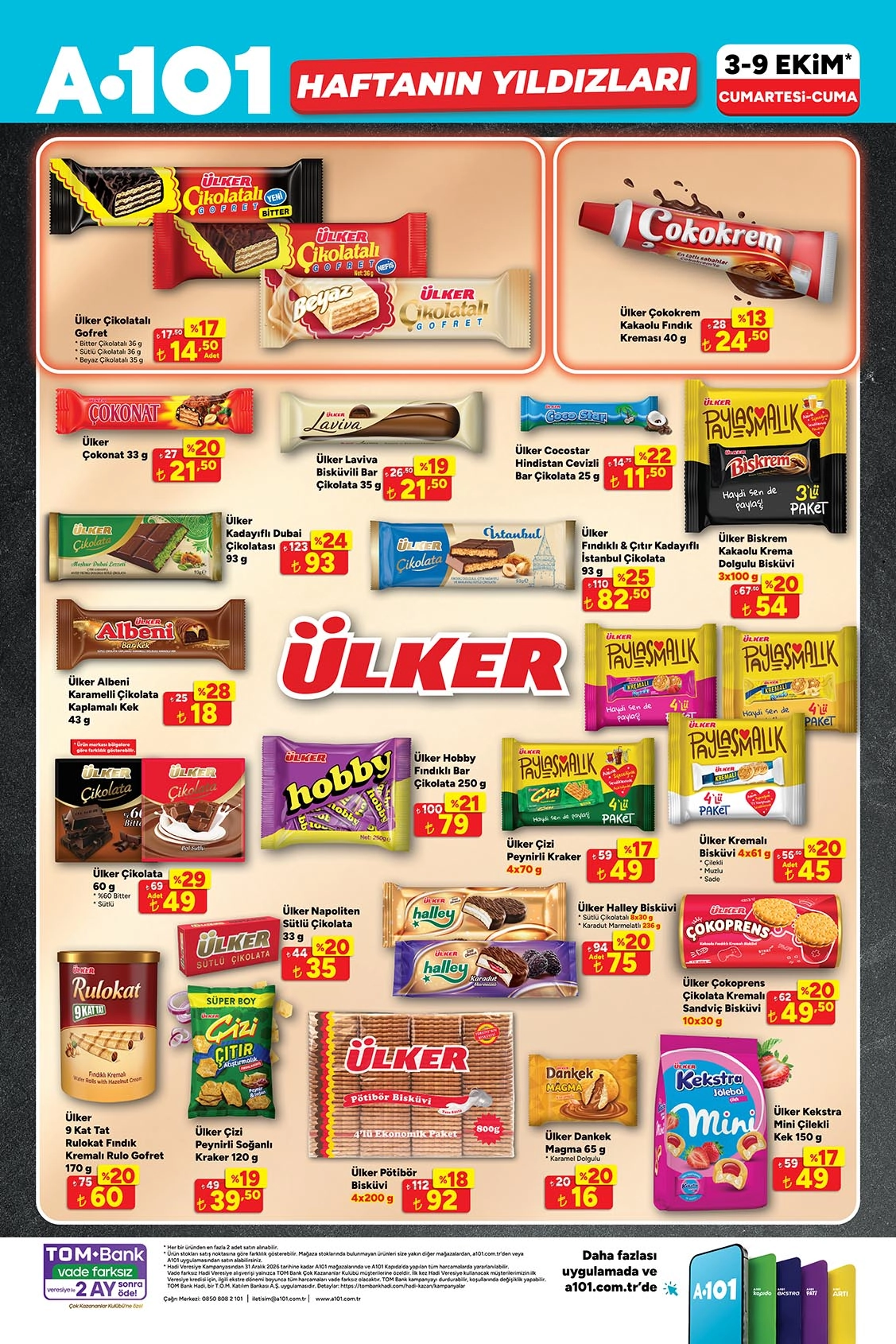 A101 3 Ekim 2026 aktüel katalog sayfa 3