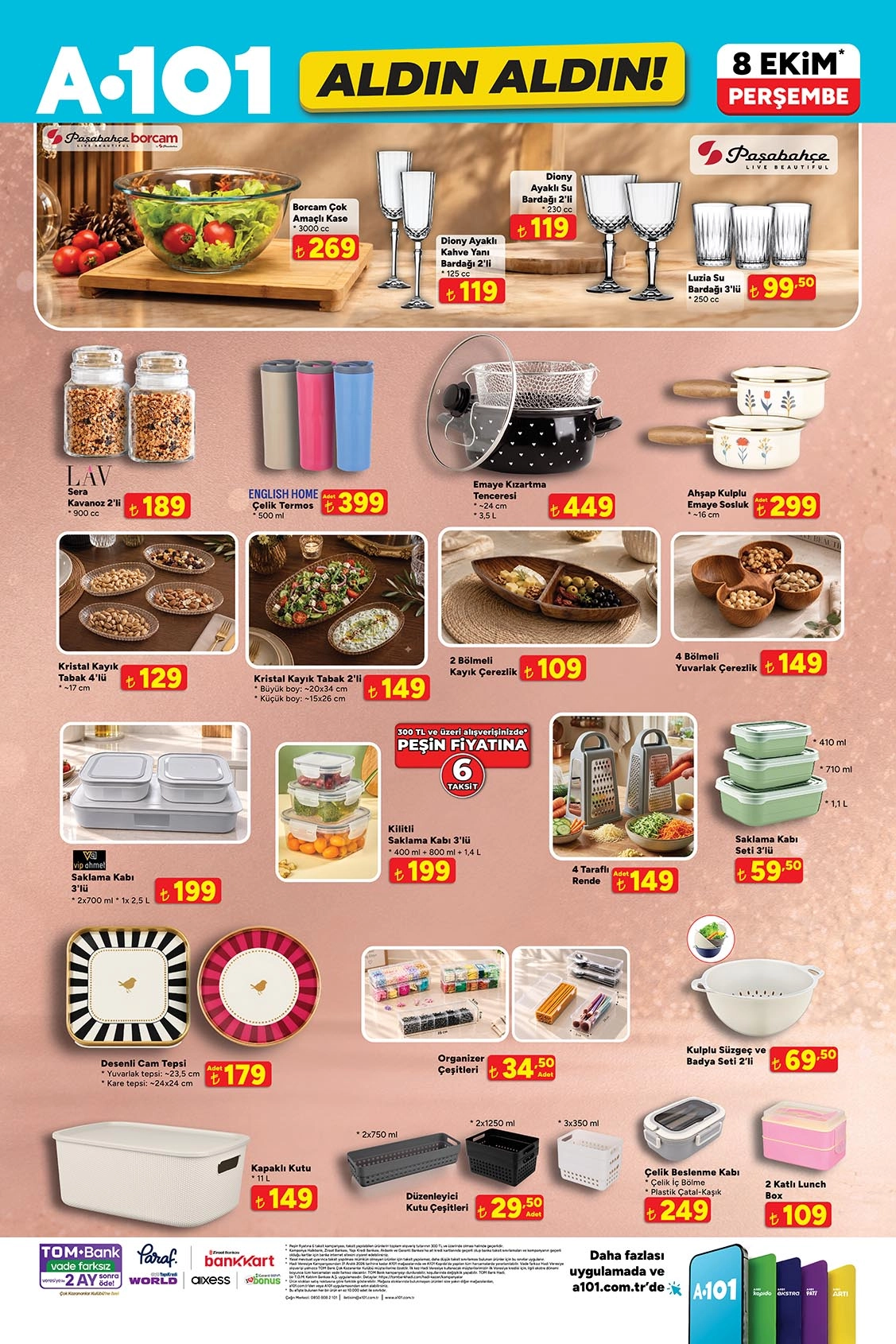 A101 8 Ekim 2026 aktüel katalog sayfa 12