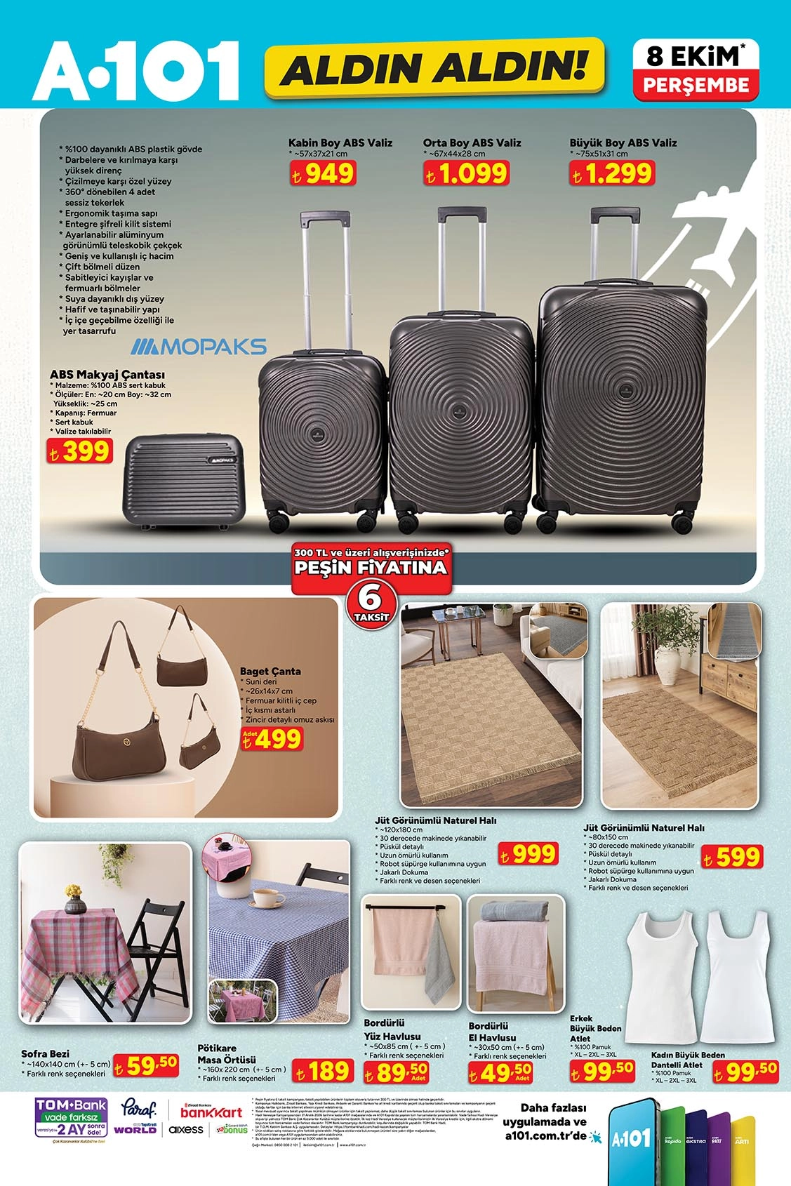 A101 8 Ekim 2026 aktüel katalog sayfa 14