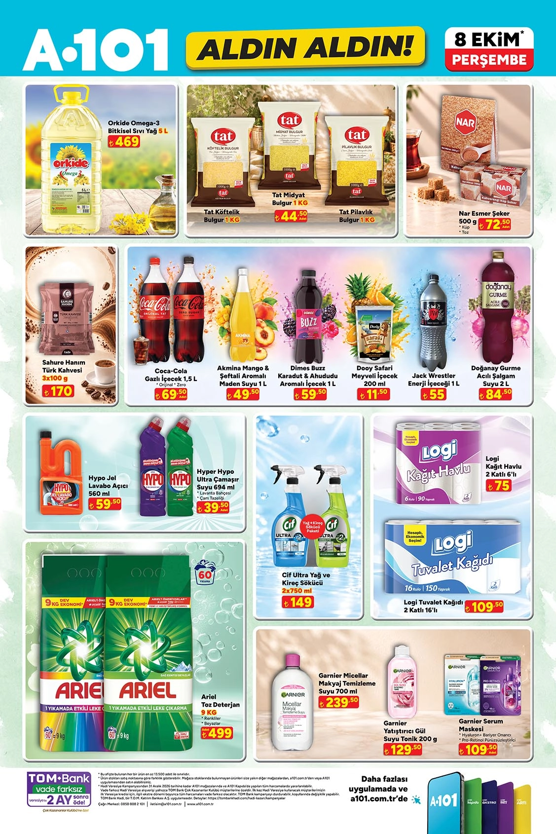 A101 8 Ekim 2026 aktüel katalog sayfa 3