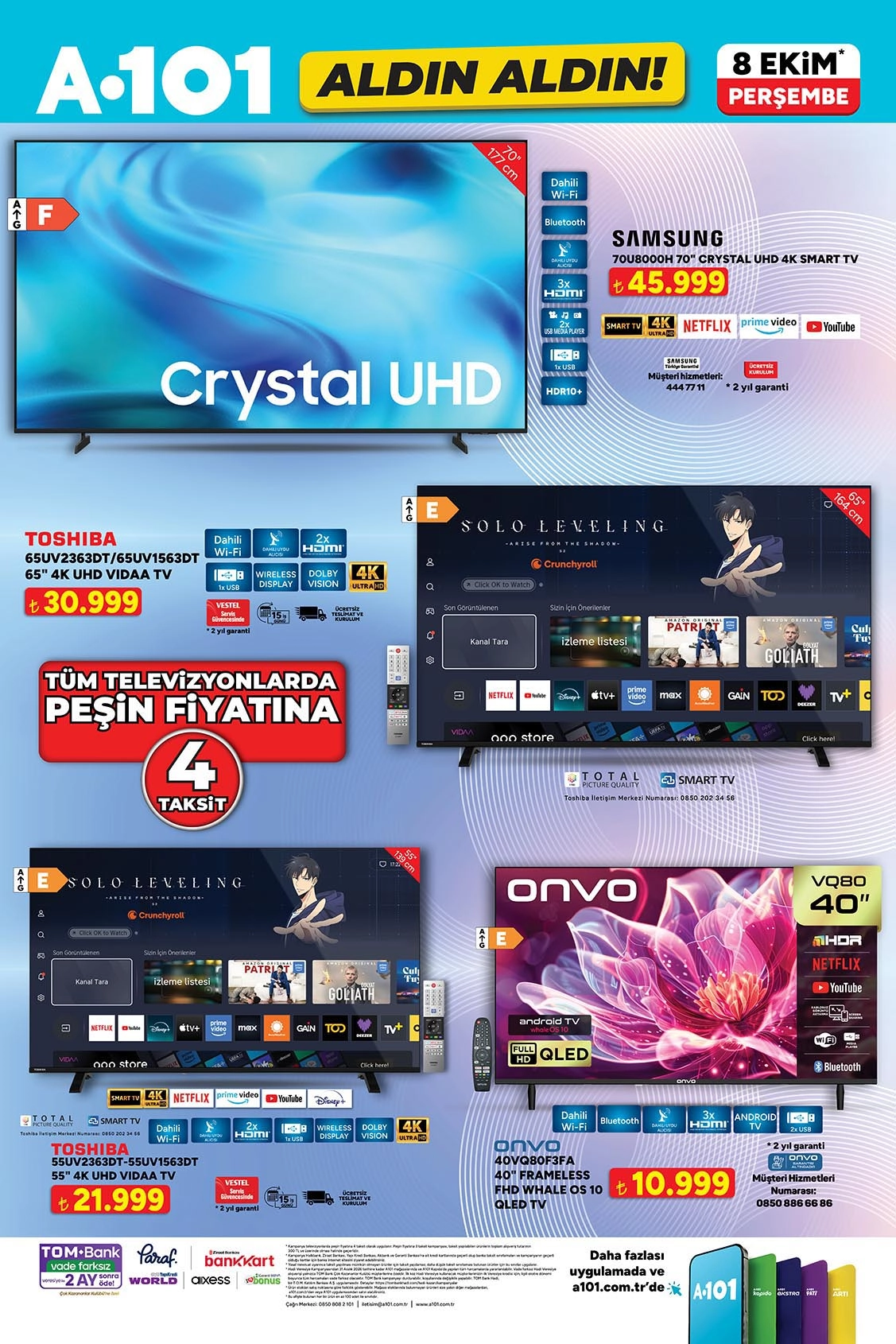 A101 8 Ekim 2026 aktüel katalog sayfa 4