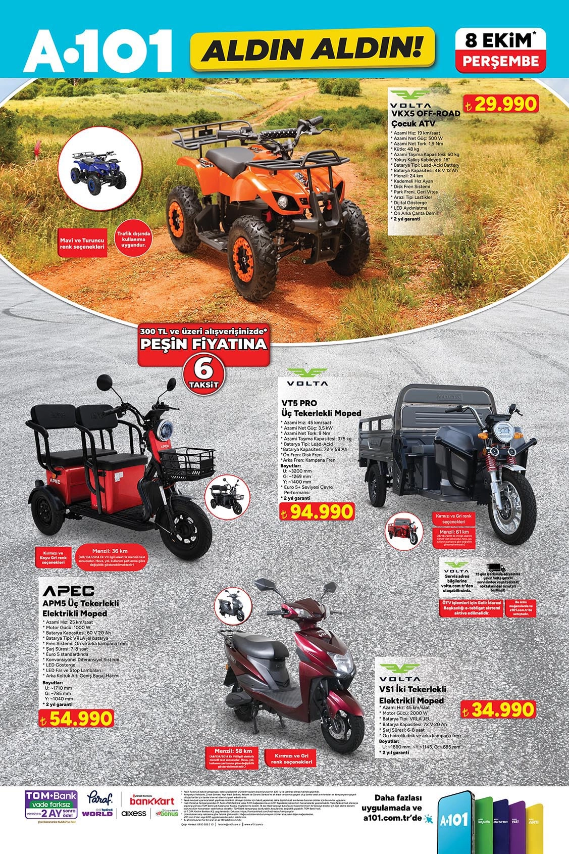 A101 8 Ekim 2026 aktüel katalog sayfa 7