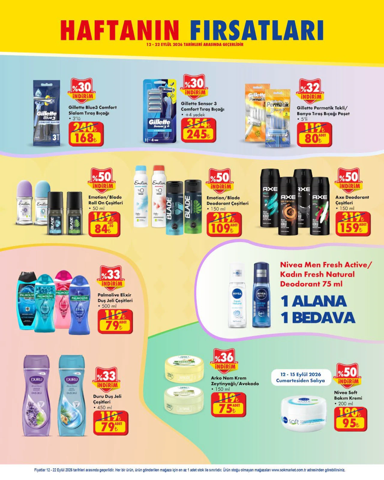 ŞOK 12 Eylül 2026 aktüel katalog sayfa 3