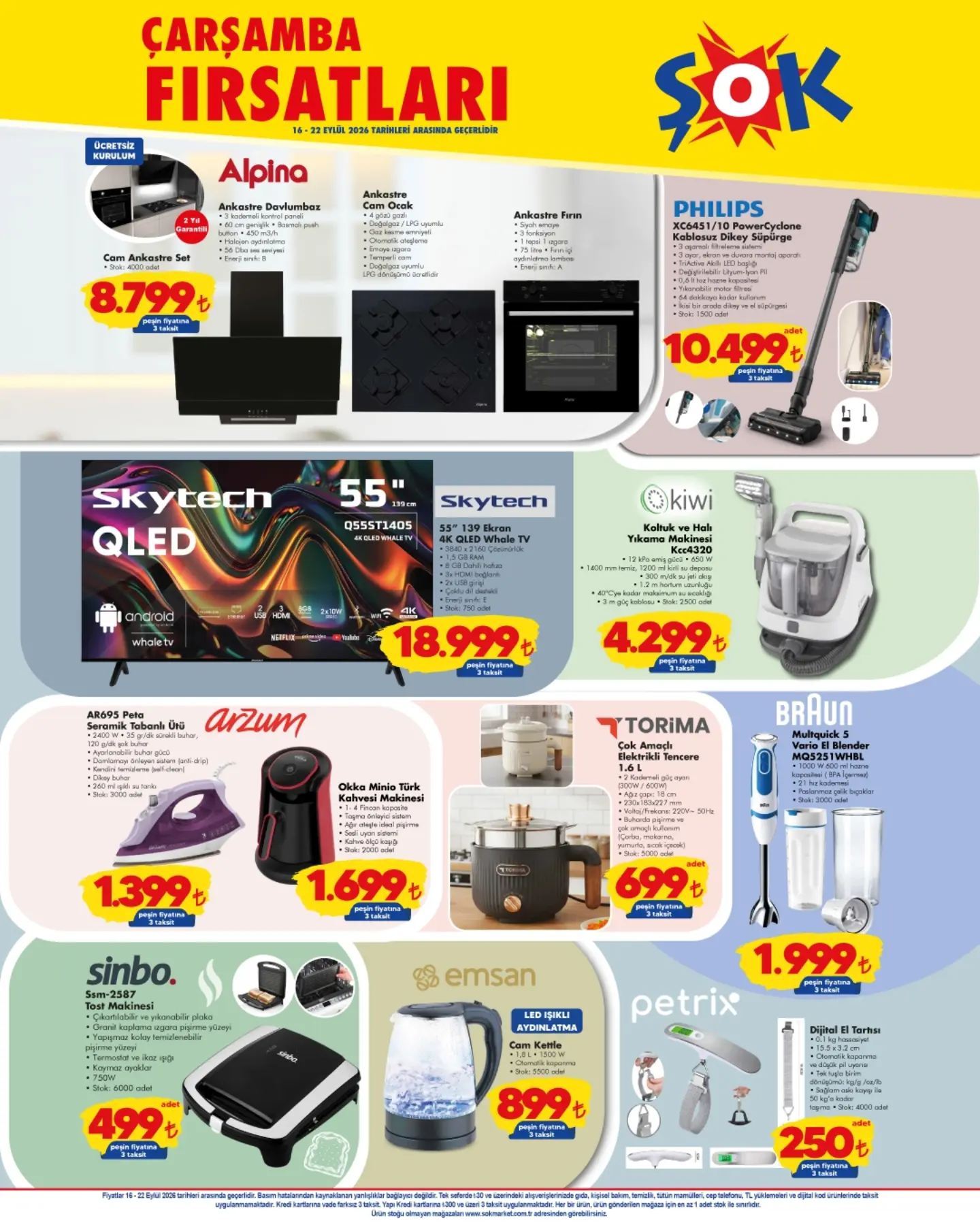 ŞOK 16 Eylül 2026 aktüel katalog sayfa 6