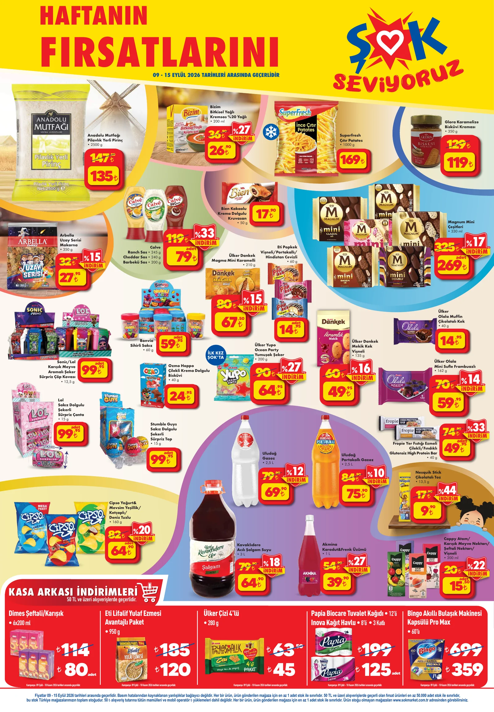 ŞOK 9 Eylül 2026 aktüel katalog sayfa 1