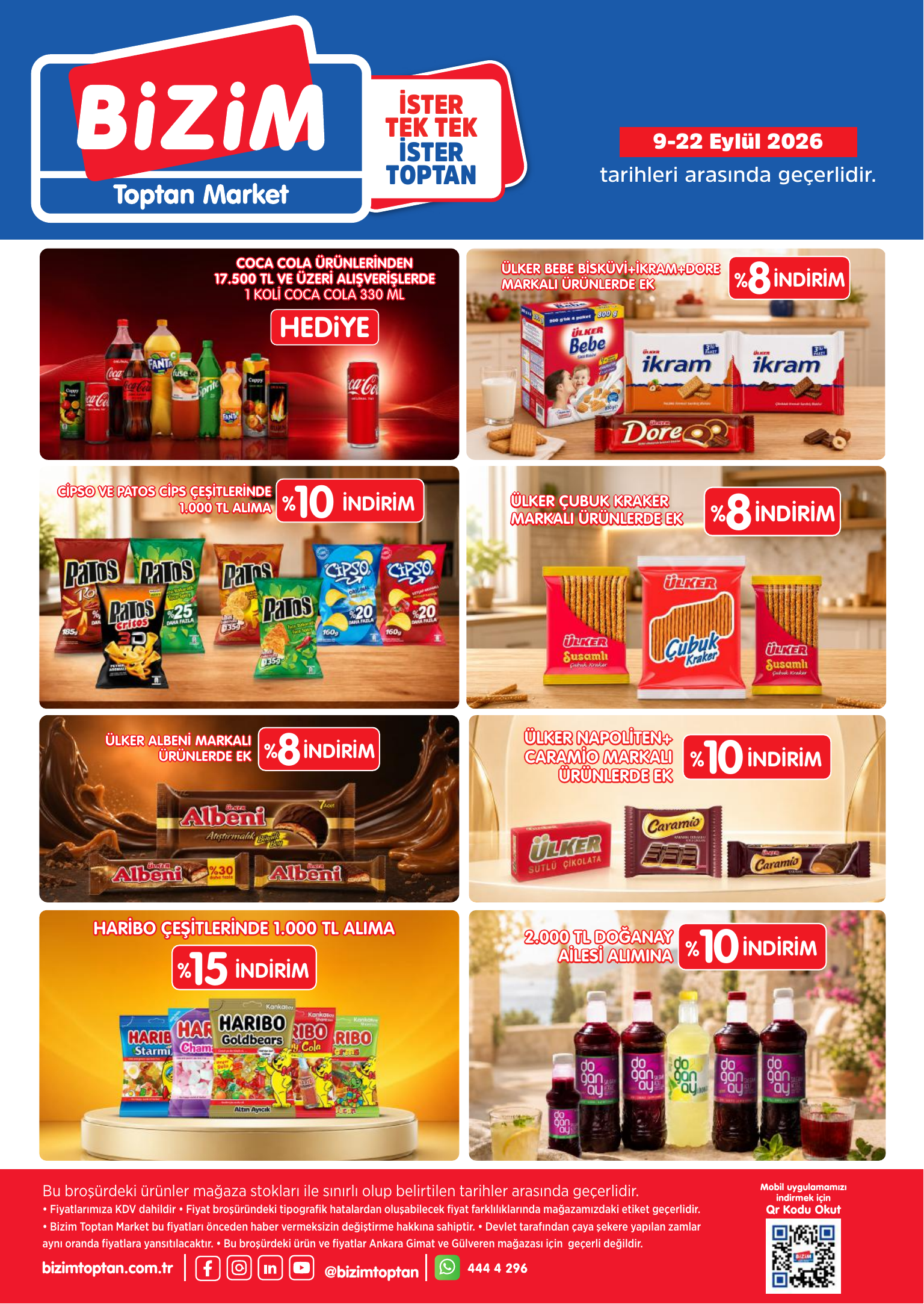 Bizim Toptan Market 9 Eylül 2026 aktüel katalog sayfa 1