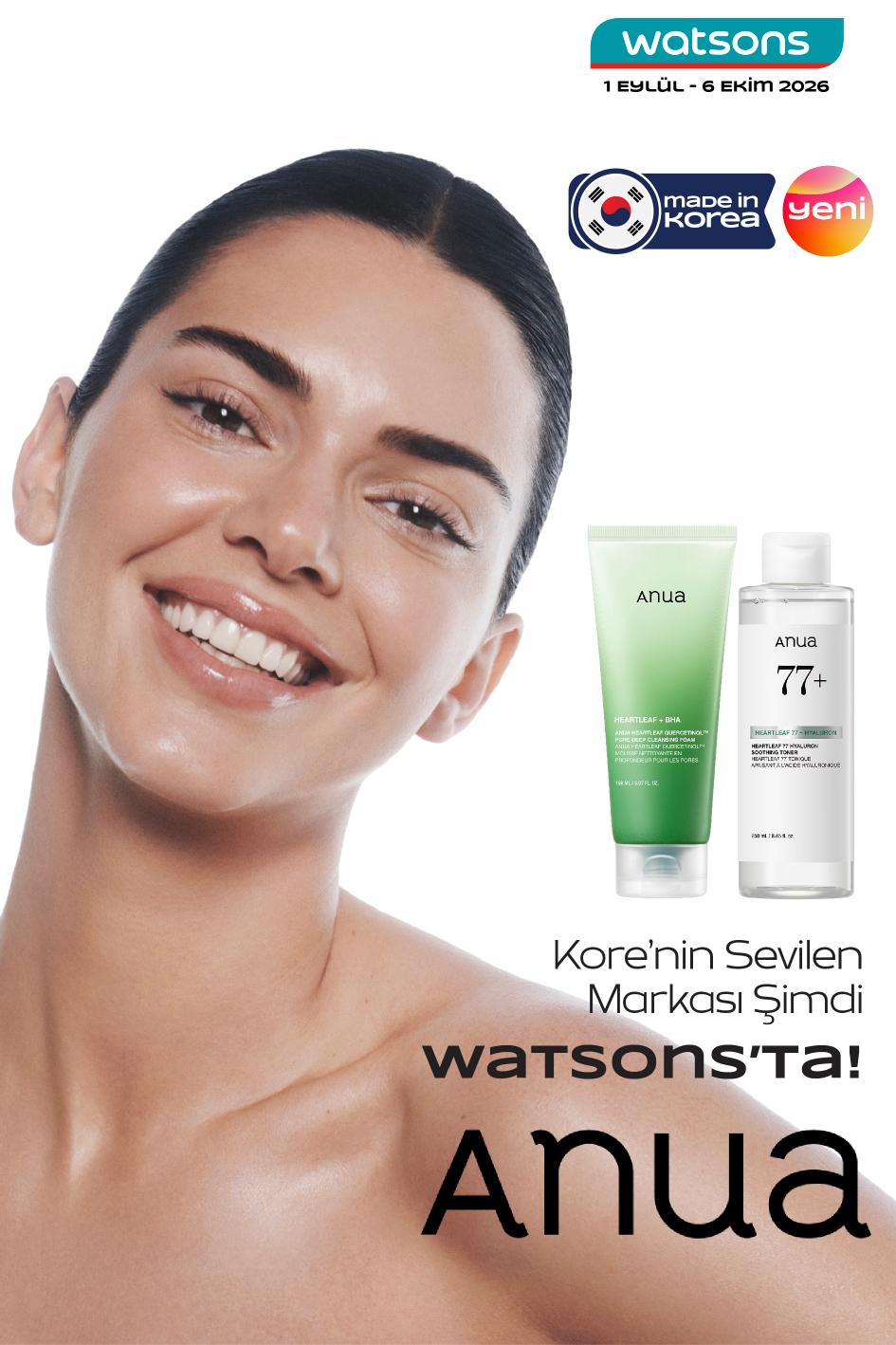 Watsons 1 Eylül 2026 aktüel katalog sayfa 1